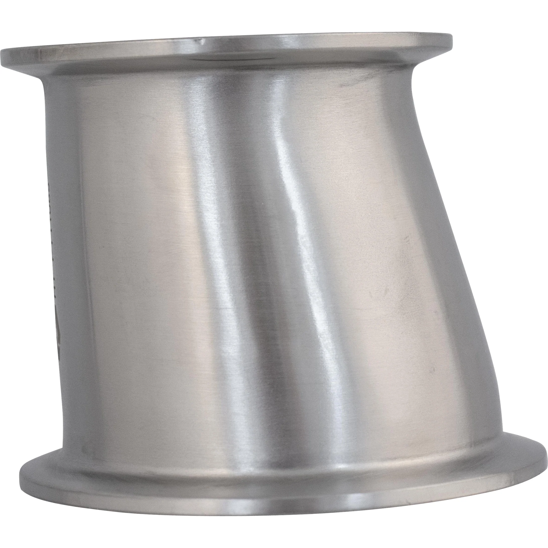 ForgeFit® Stainless Tri-Clamp Eccentric Reducer | 3" x 2.5" - Image 2