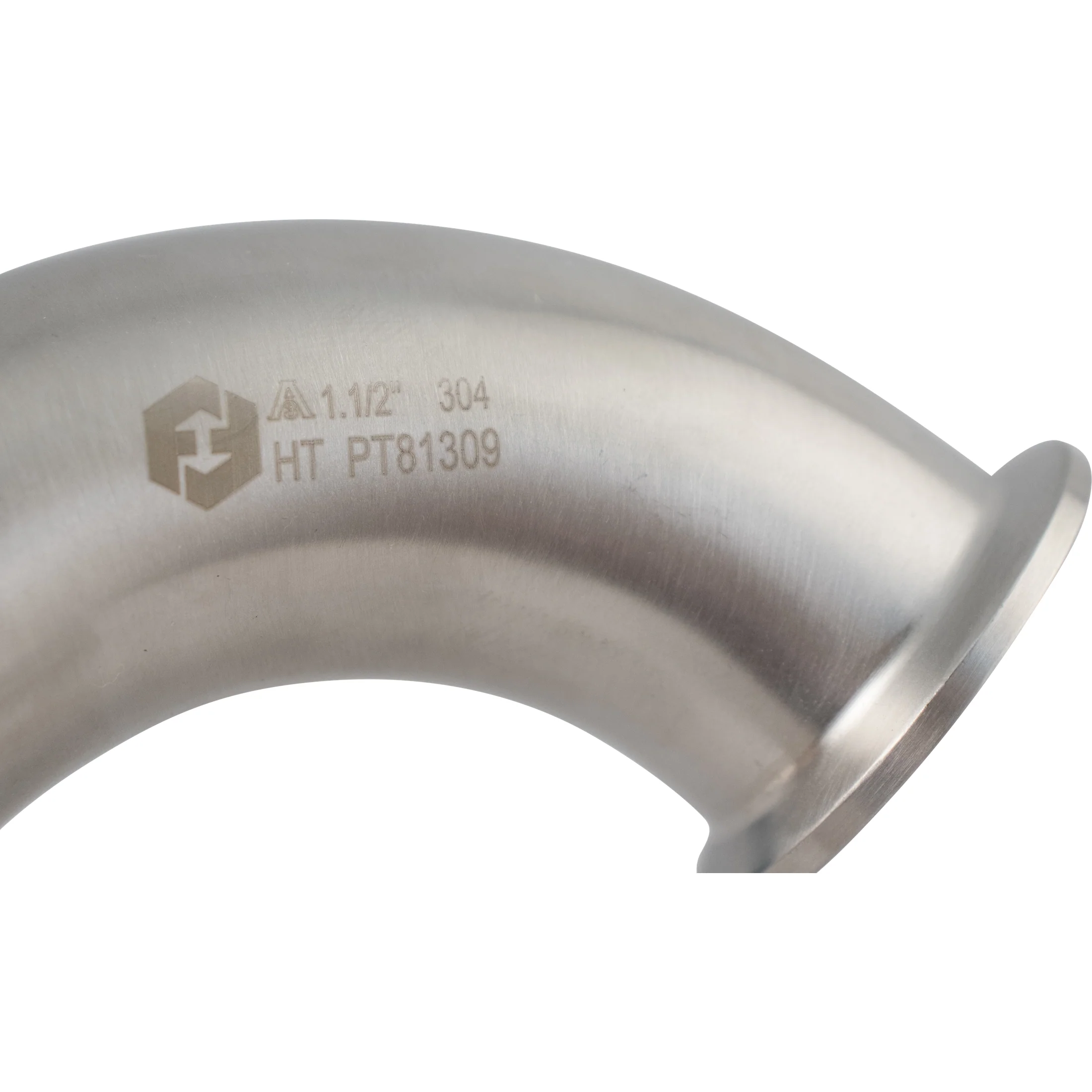 ForgeFit® Stainless Tri-Clamp Elbow | 90&deg; | 1.5" - Image 2