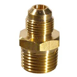Gas Pipe Adapter - 1/2 in. MPT x 3/8 in. Male Flare