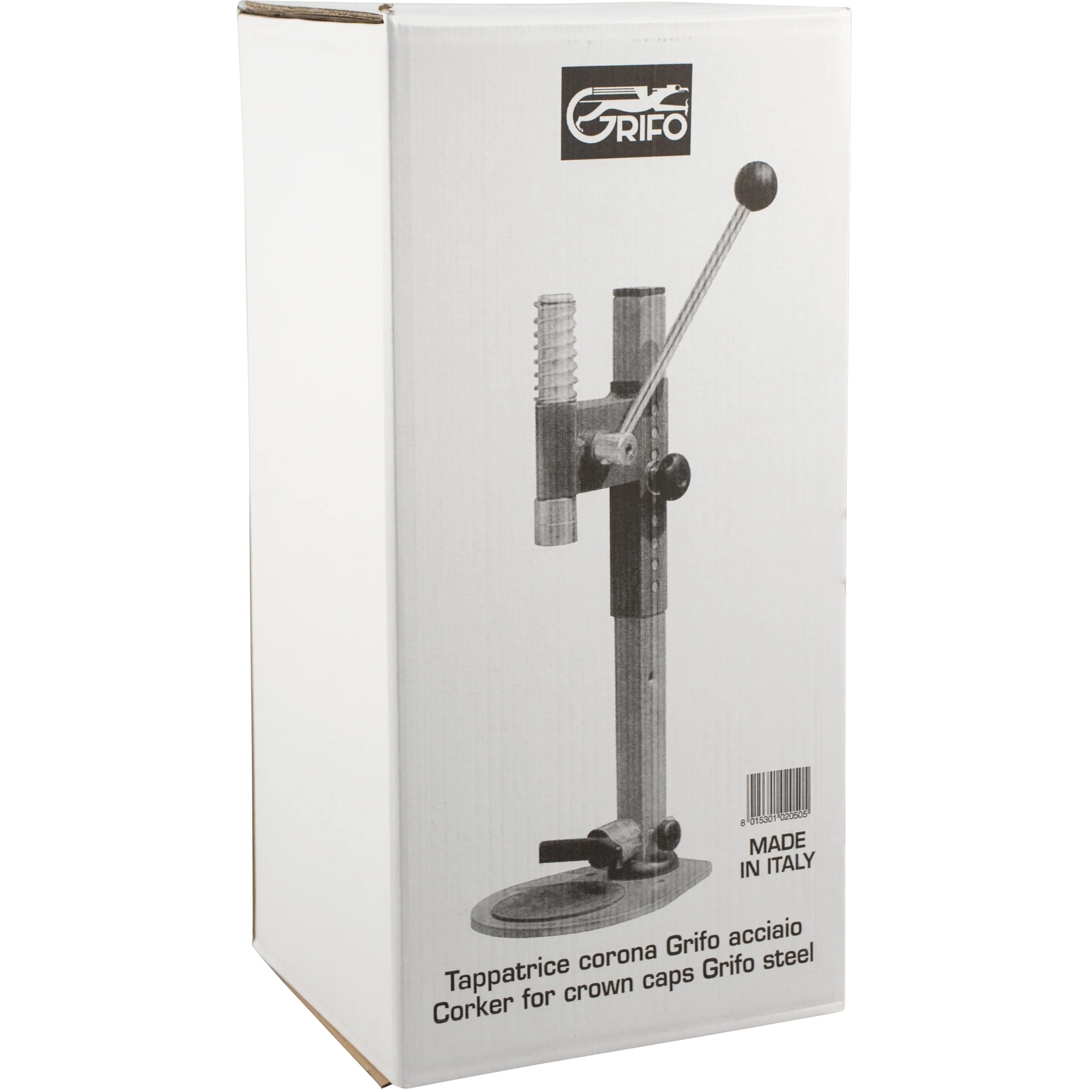 Grifo Deluxe Bench Capper | Beer Bottle Capper | Height Adjustable | 26 mm & 29 mm Crown Cap Compatible - Image 4