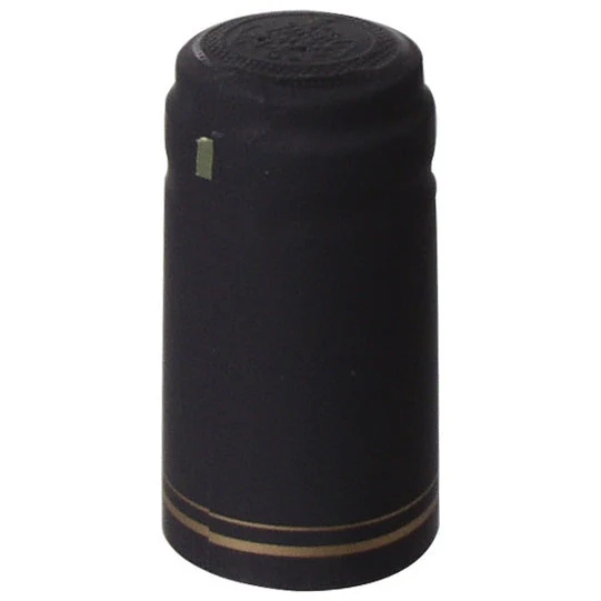 Heat Shrink Sleeves - Black W/Gold Stripe