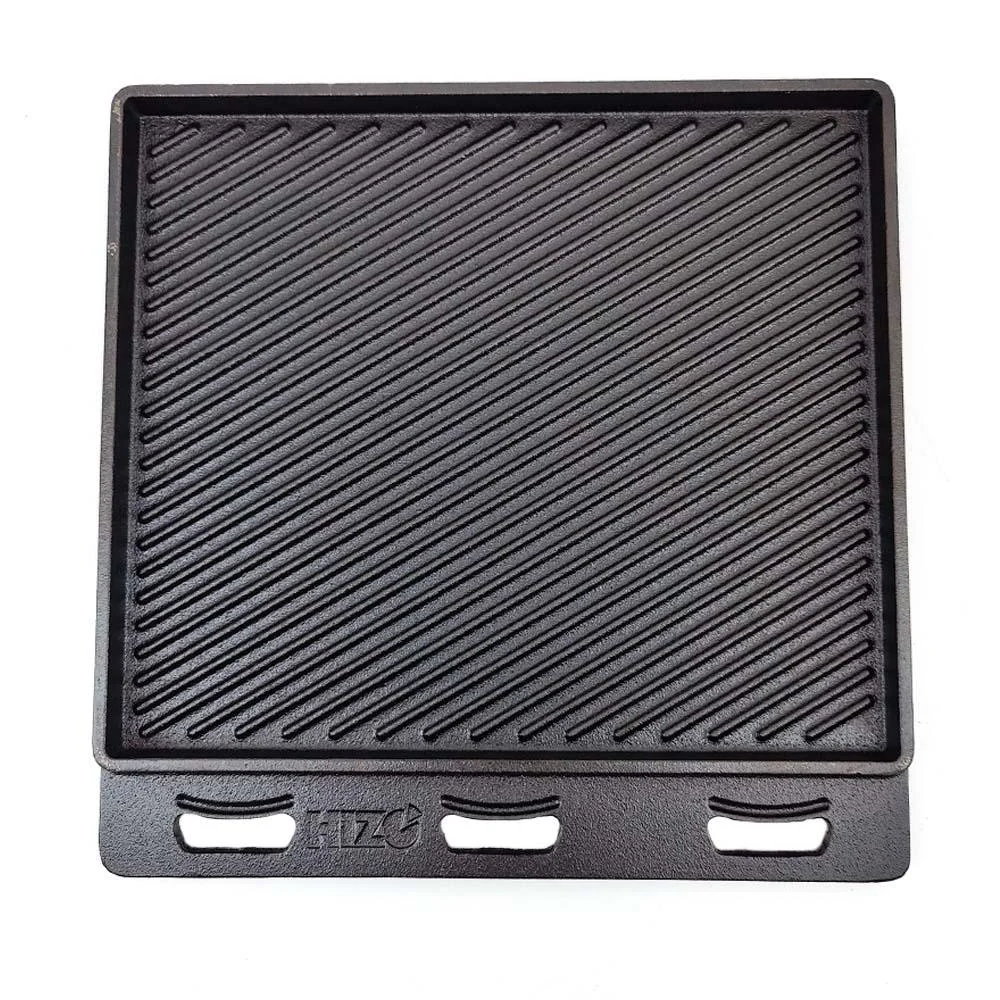 HIZO Cast Iron Double-Sided Skillet - Image 3
