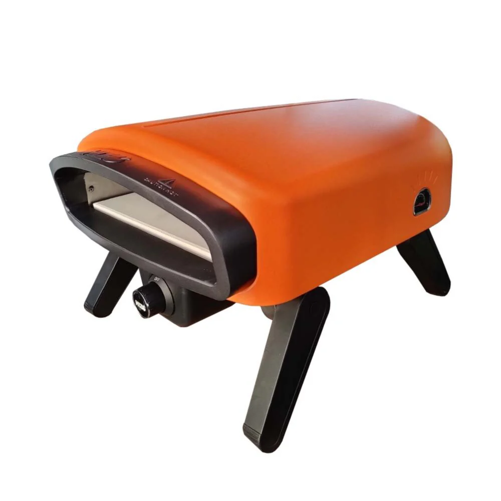 HIZO G14 Pizza Oven | Gas Powered Pizza Oven | 14" Ceramic Pizza Stone | Orange Burst - Image 3