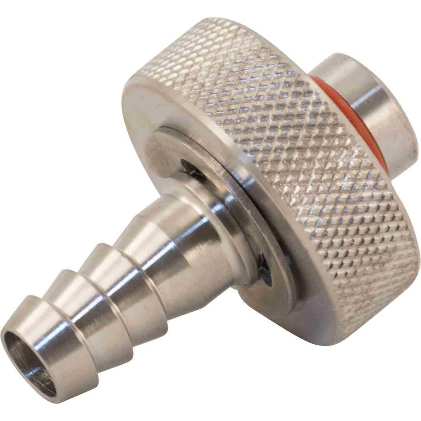 Ss Infussion Mash Tun Hose Barb - 3/8 in. to Knurled 1/2 in. FPT - Image 3