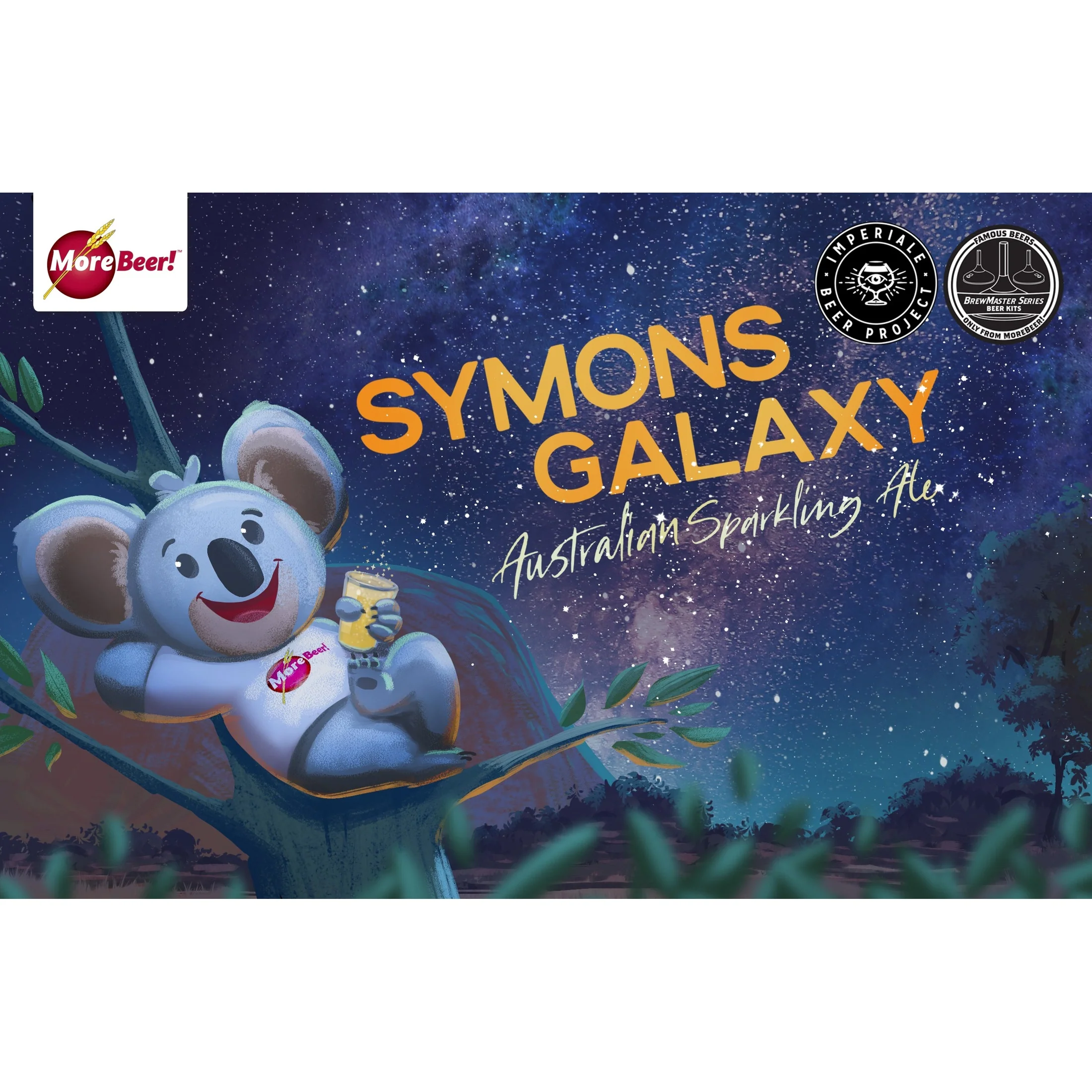 Imperiale Beer Project Symons Galaxy Australian Sparkling Ale | 5 Gallon Beer Recipe Kit | Extract