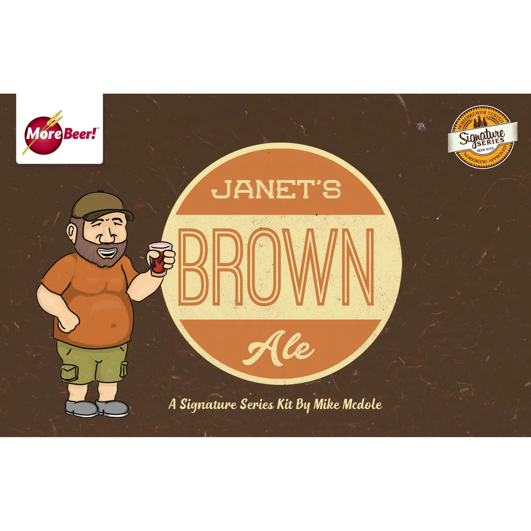 Janet's Brown Ale by Mike "Tasty" McDole | 5 Gallon Beer Recipe Kit | All-Grain