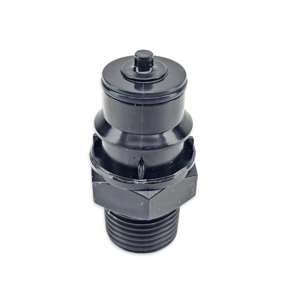 JoinTech Quick Disconnect (QD) | Auto Shutoff | Dry Break | Male QD x 1/2" Male BSPT - Image 2