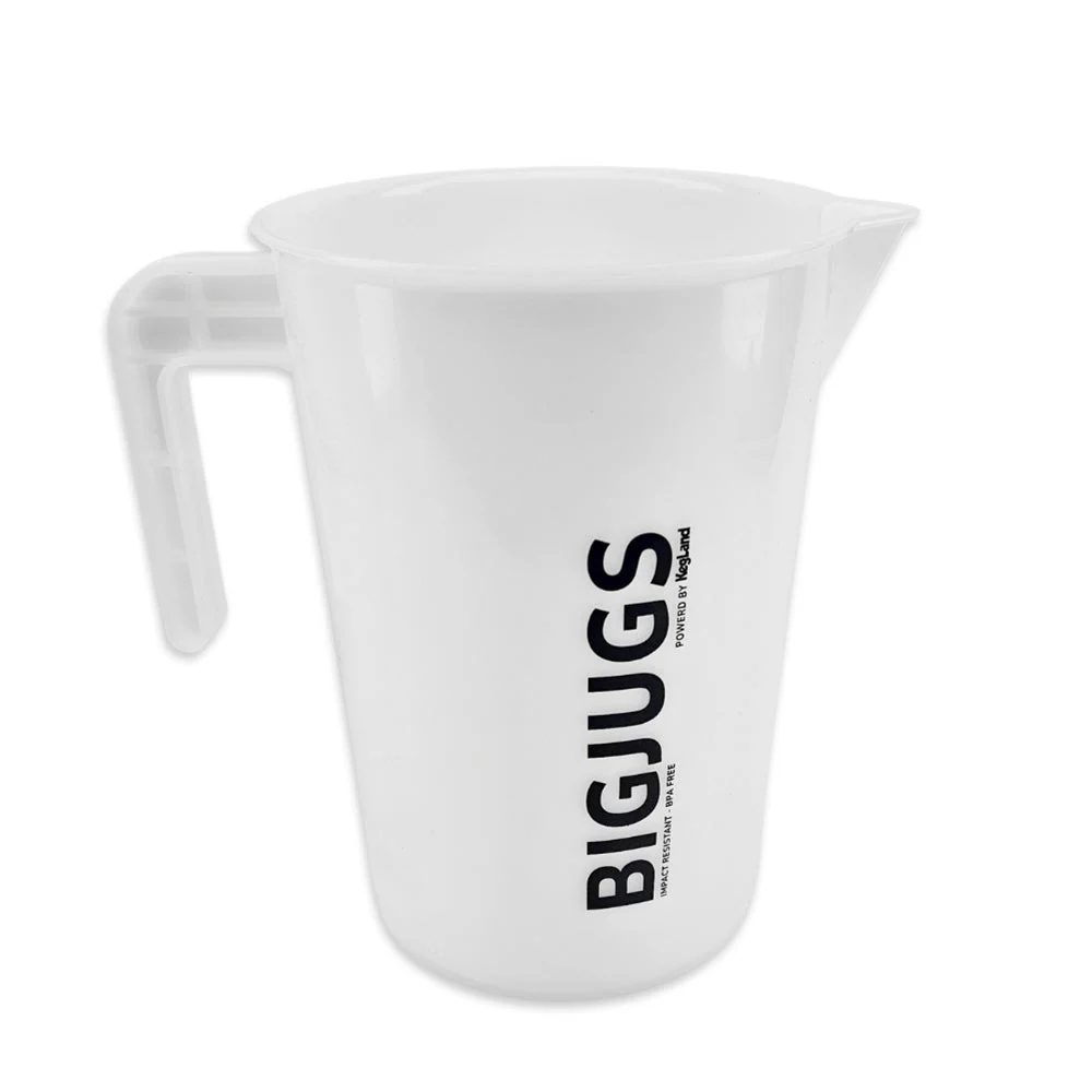 KegLand Big Jugs | Graduated Measuring Pitcher | BPA Free | 3.5L / 125 oz