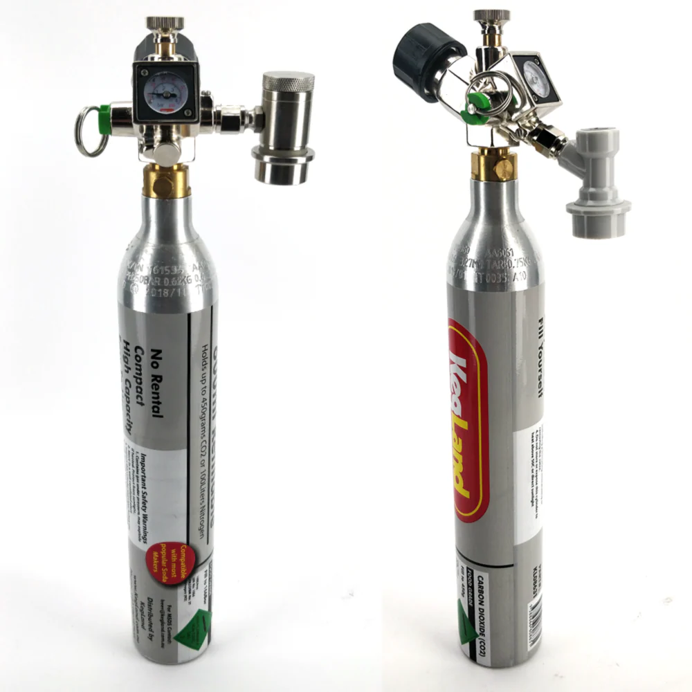 KegLand Core 360 Mini CO2 Regulator | Interchangeable Gas Outlet | Swappable Pressure Gauge | SodaStream Compatible - Image 13