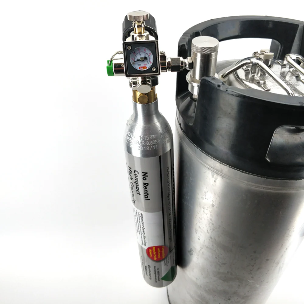 KegLand Core 360 Mini CO2 Regulator | Interchangeable Gas Outlet | Swappable Pressure Gauge | SodaStream Compatible - Image 16