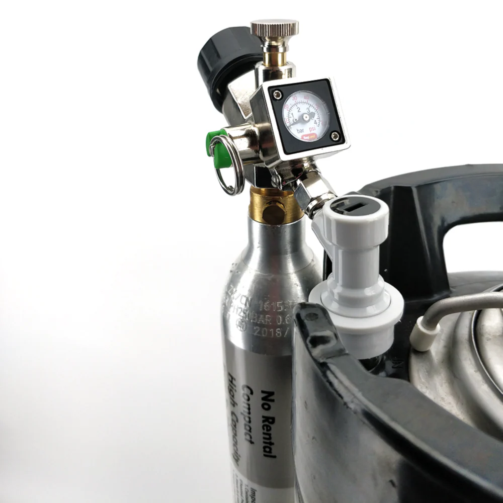 KegLand Core 360 Mini CO2 Regulator | Interchangeable Gas Outlet | Swappable Pressure Gauge | SodaStream Compatible - Image 17