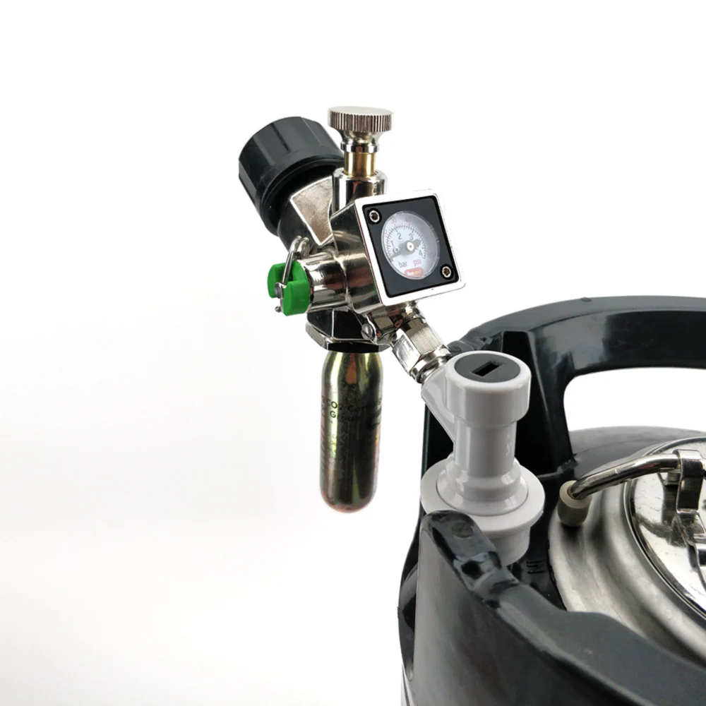 KegLand Core 360 Mini CO2 Regulator | Interchangeable Gas Outlet | Swappable Pressure Gauge | SodaStream Compatible - Image 18
