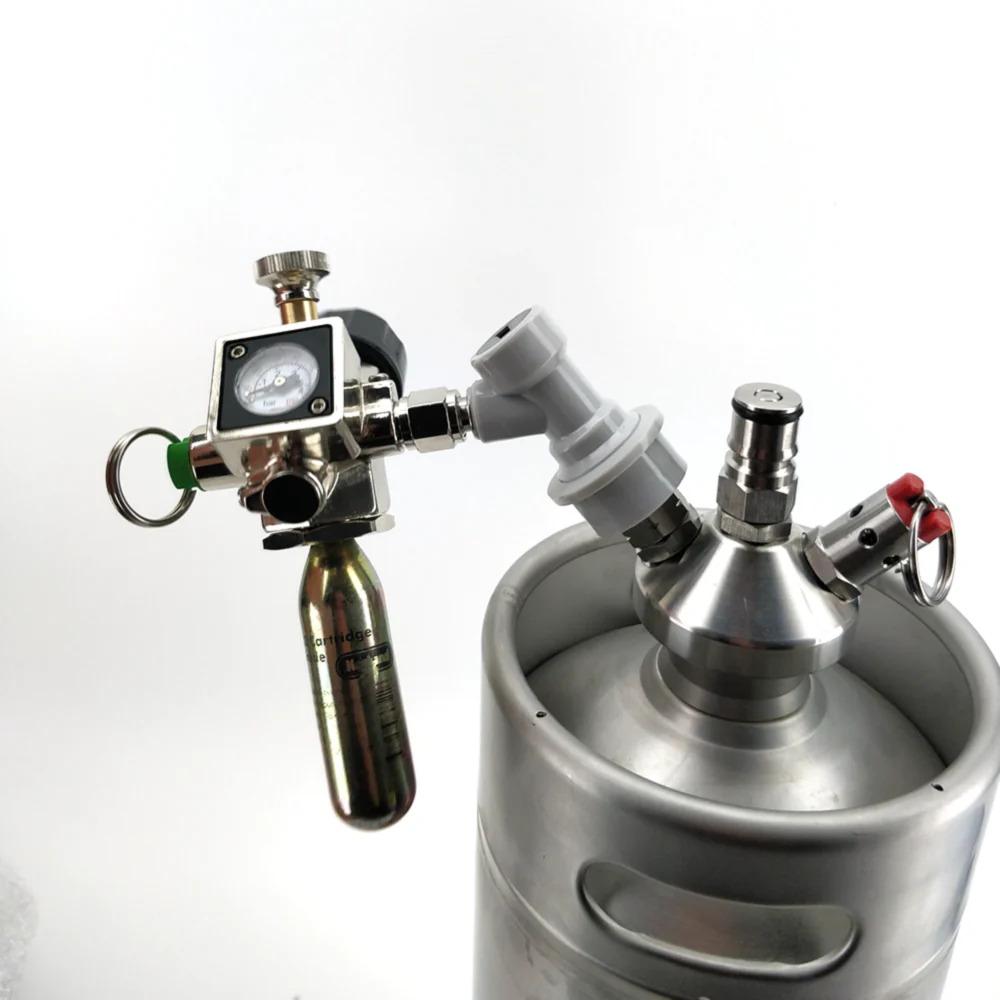 KegLand Core 360 Mini CO2 Regulator | Interchangeable Gas Outlet | Swappable Pressure Gauge | SodaStream Compatible - Image 19