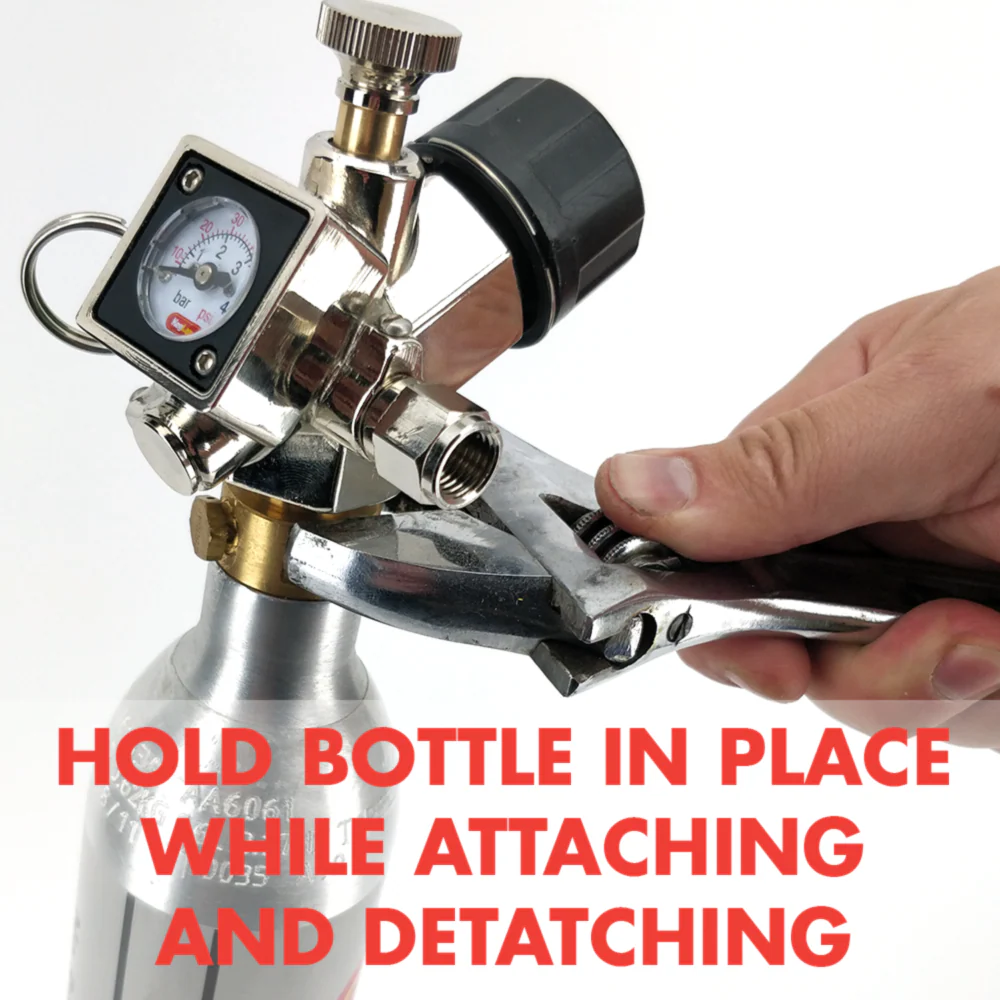 KegLand Core 360 Mini CO2 Regulator | Interchangeable Gas Outlet | Swappable Pressure Gauge | SodaStream Compatible - Image 20
