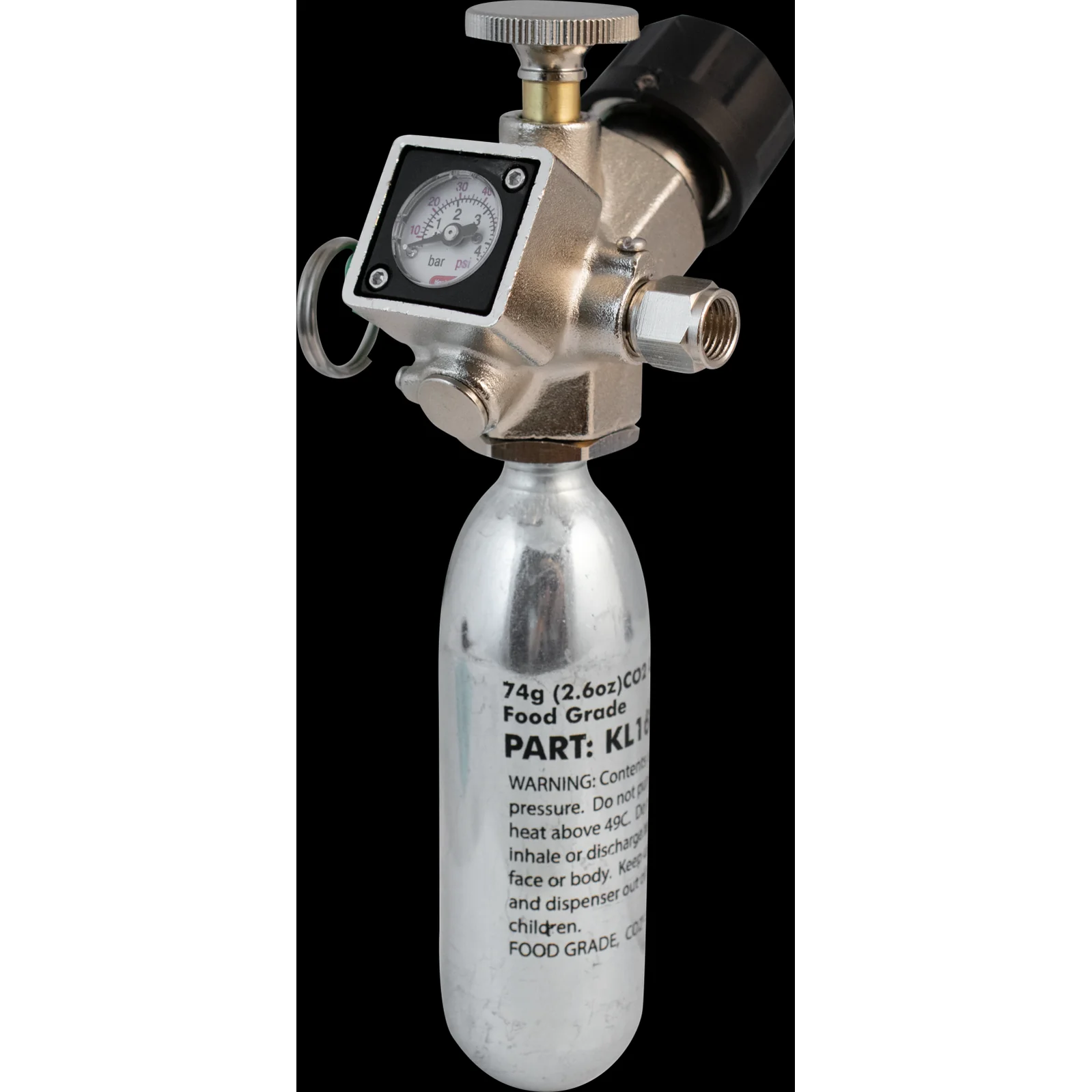 KegLand Core 360 Mini CO2 Regulator | Interchangeable Gas Outlet | Swappable Pressure Gauge | SodaStream Compatible - Image 5