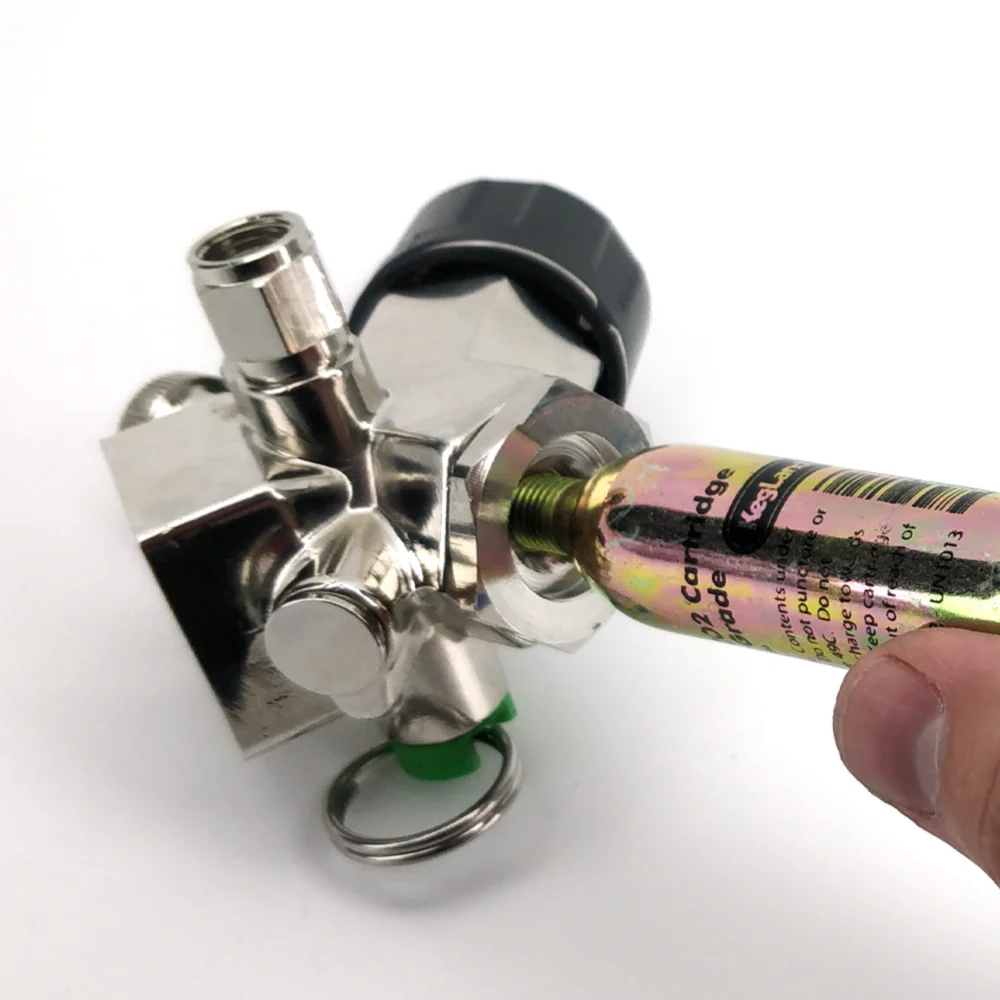 KegLand Core 360 Mini CO2 Regulator | Interchangeable Gas Outlet | Swappable Pressure Gauge | SodaStream Compatible - Image 6