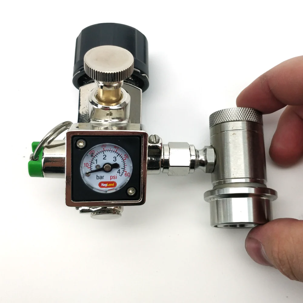 KegLand Core 360 Mini CO2 Regulator | Interchangeable Gas Outlet | Swappable Pressure Gauge | SodaStream Compatible - Image 8