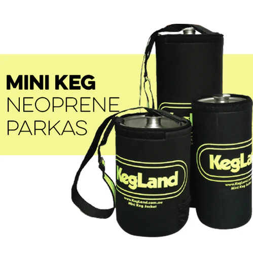 KegLand Mini Keg Neoprene Parka | Mini Keg Insulating Jacket