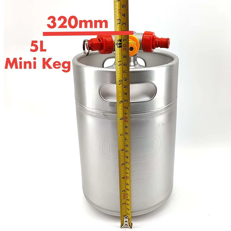 KegLand Mini Keg | Low Profile Ball Lock Tapping Head - Image 3