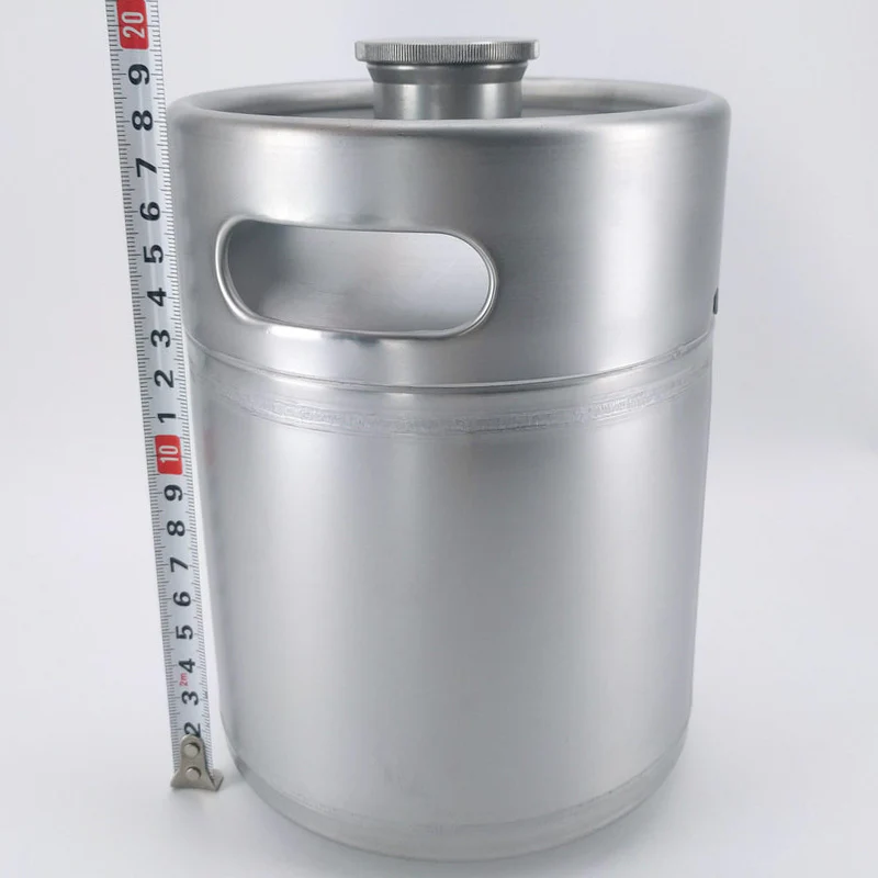 KegLand Mini Keg | Stainless Pressurizable Beer Keg | 2L | 0.5 Gallon - Image 4