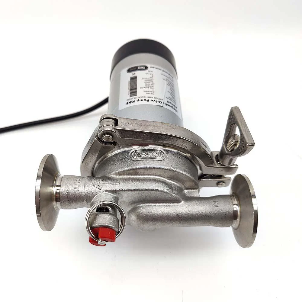 KegLand MKII Magnetic Drive Pump | Tri-Clamp Inline Pump Head | Stainless Steel | 5 GPM | 25 Watt - Image 3