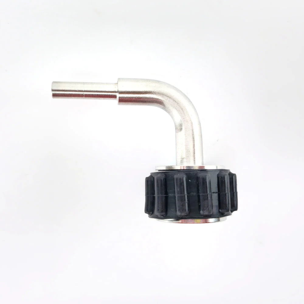 KegLand Quick Swivel Connector | 1/2" x 1/4" Elbow Barb | 6.35 mm Duotight Compatible - Image 2
