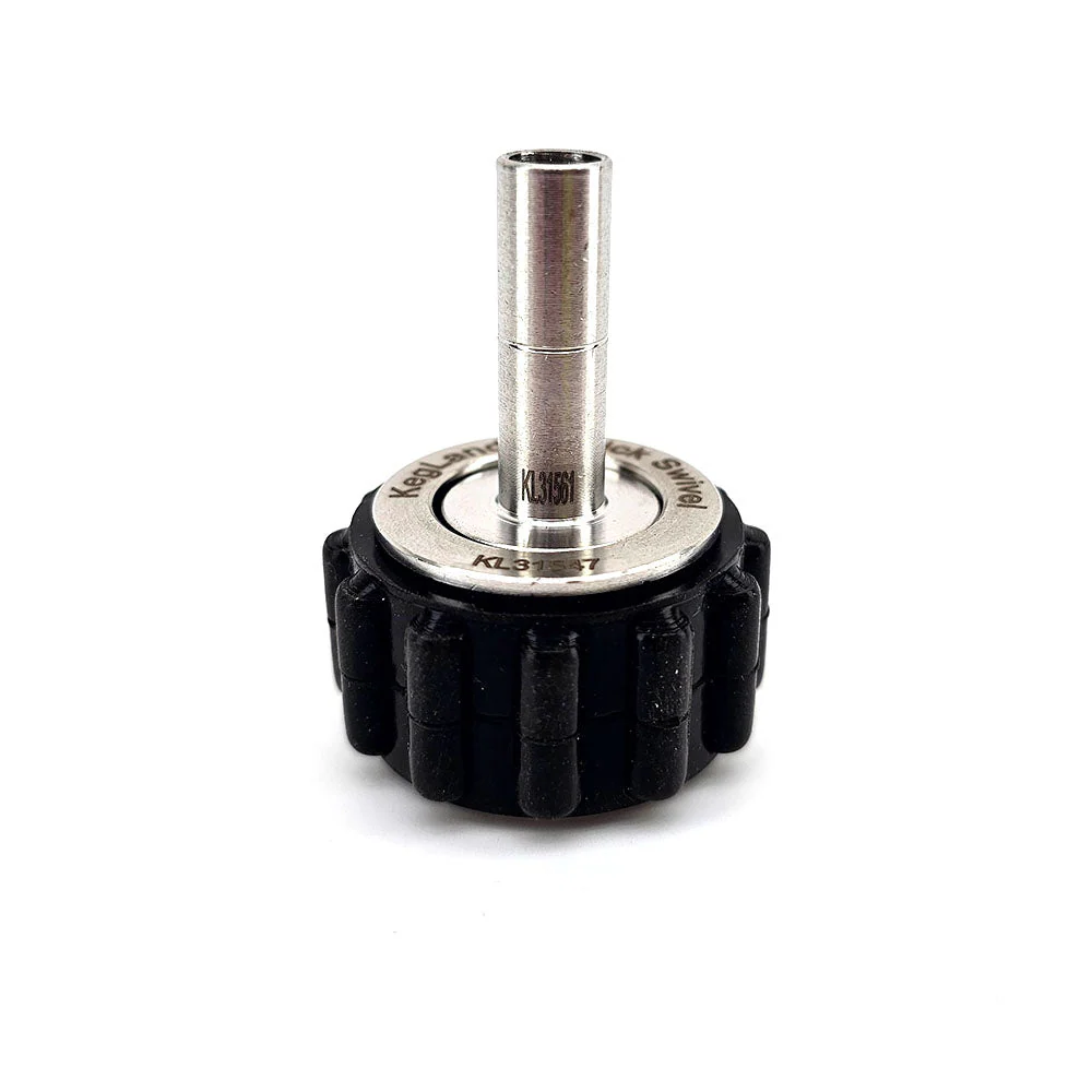 KegLand Quick Swivel Connector | 1/2" x 5/16" Straight Barb | 8 mm Duotight Compatible - Image 2