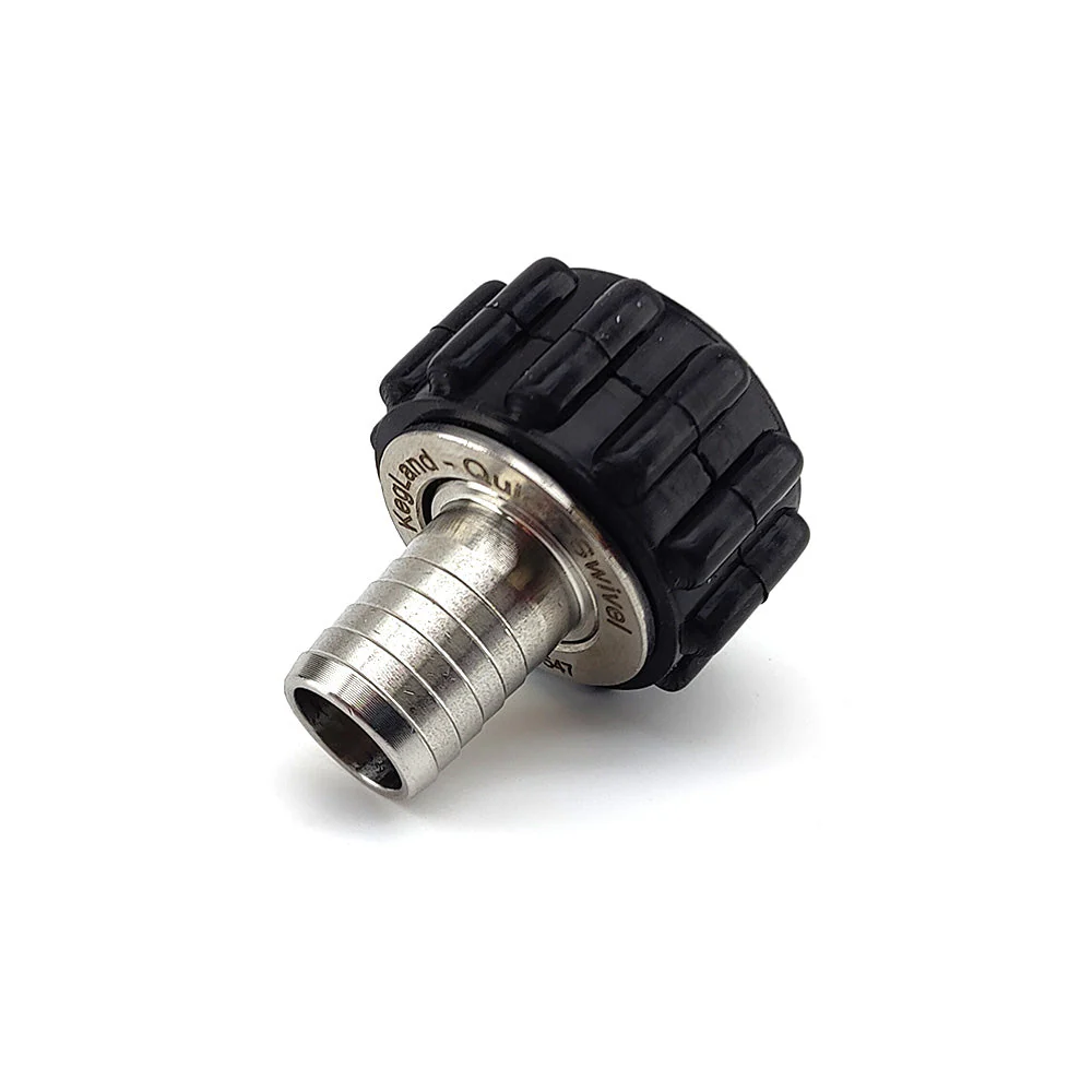 KegLand Quick Swivel Connector | 1/2" x 1/2" Straight Barb