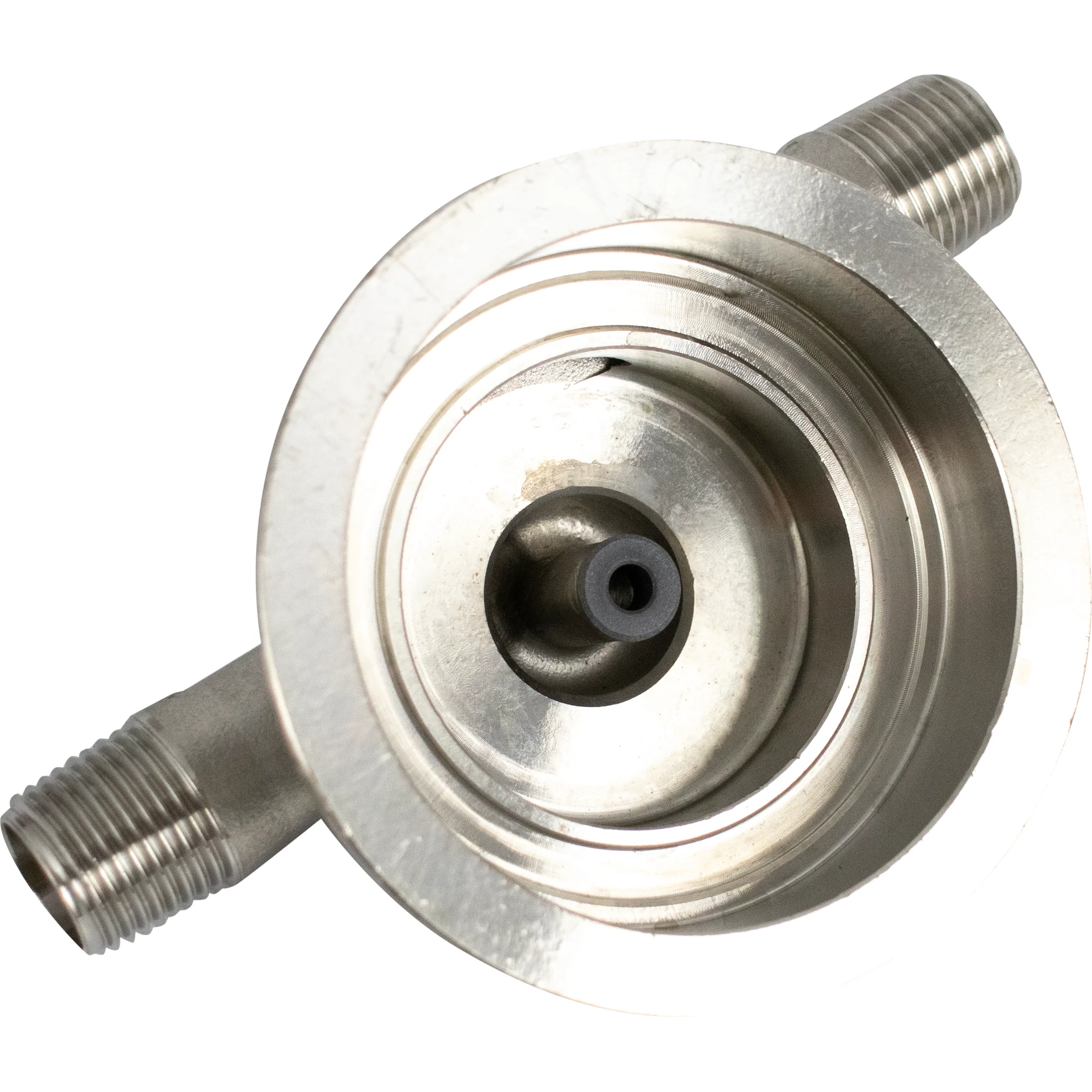 KegLand T.C. Breakdown Brewing Pump Head | MKII Pump Head Upgrade Kit | Stainless Steel | 3" Tri-Clamp x 1/2" Threaded Ports - Image 6