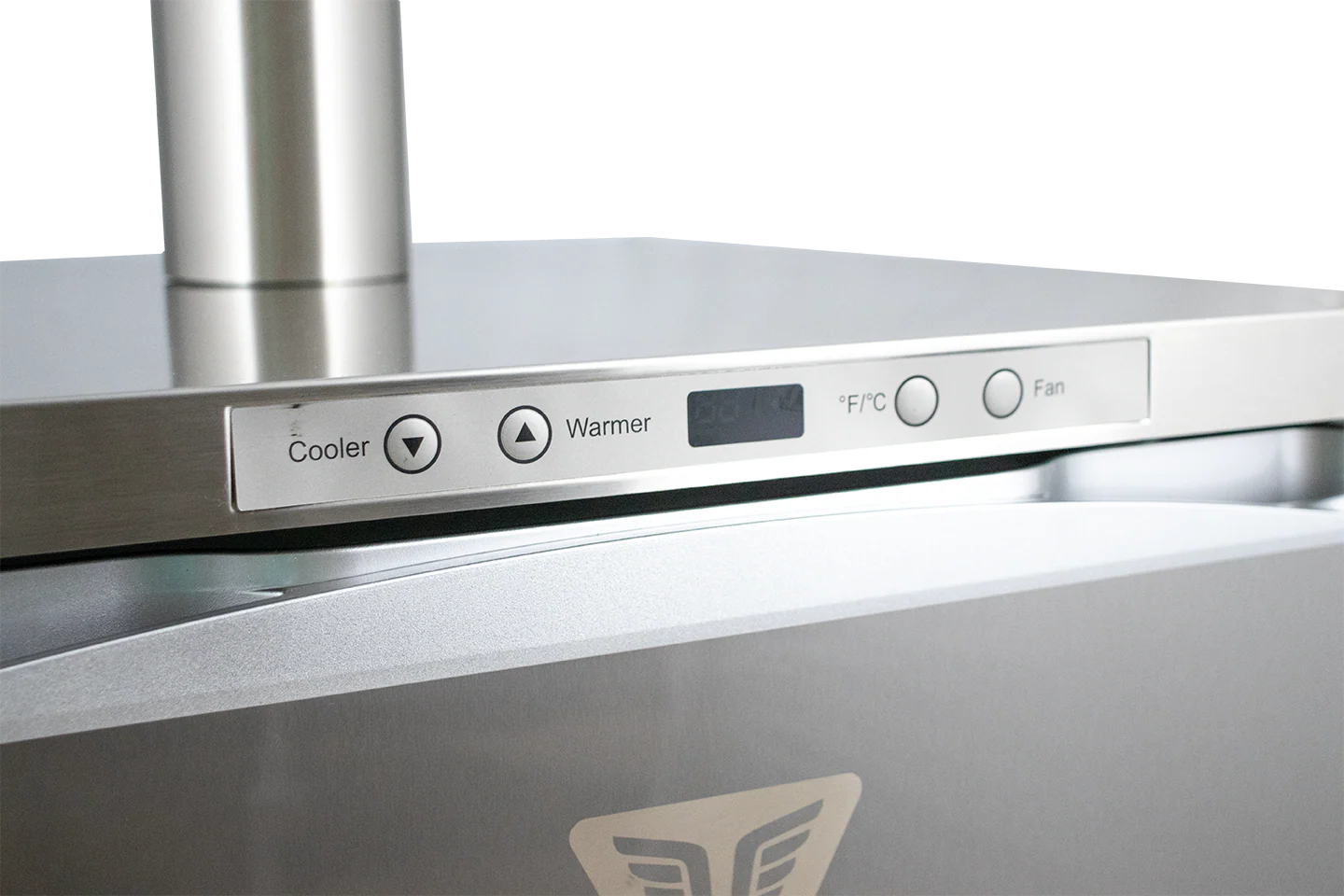 KOMOS® Deluxe Kegerator | Stainless Steel Exterior | Digital Thermostat | Casters | Regulator | Fits 1 Half Barrel Keg or 4 Corny Kegs | No Tower - Refurbished - Image 3