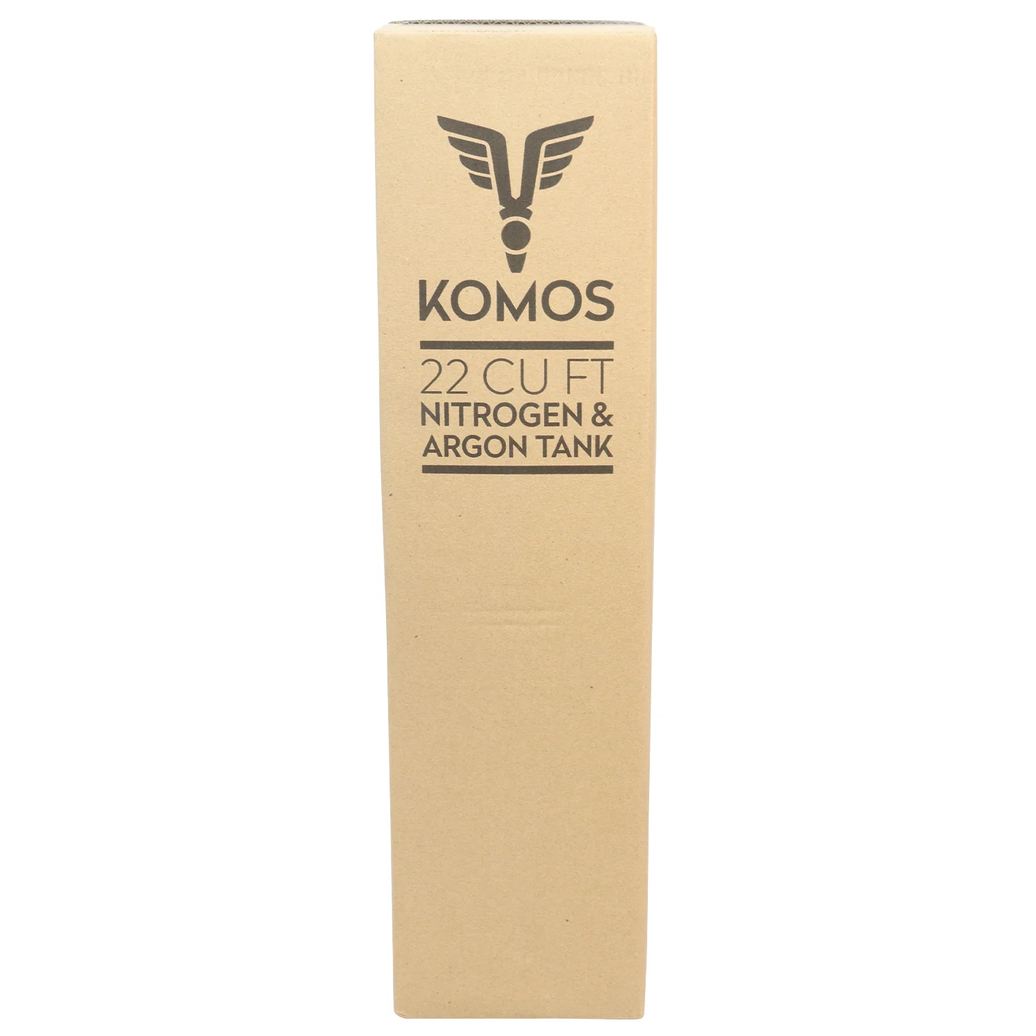 KOMOS® 22 ft³ Nitrogen Tank | Argon Tank | Beer Gas Tank | Premium Aluminum | New | CGA580 Valve | US DOT Approved - Image 5
