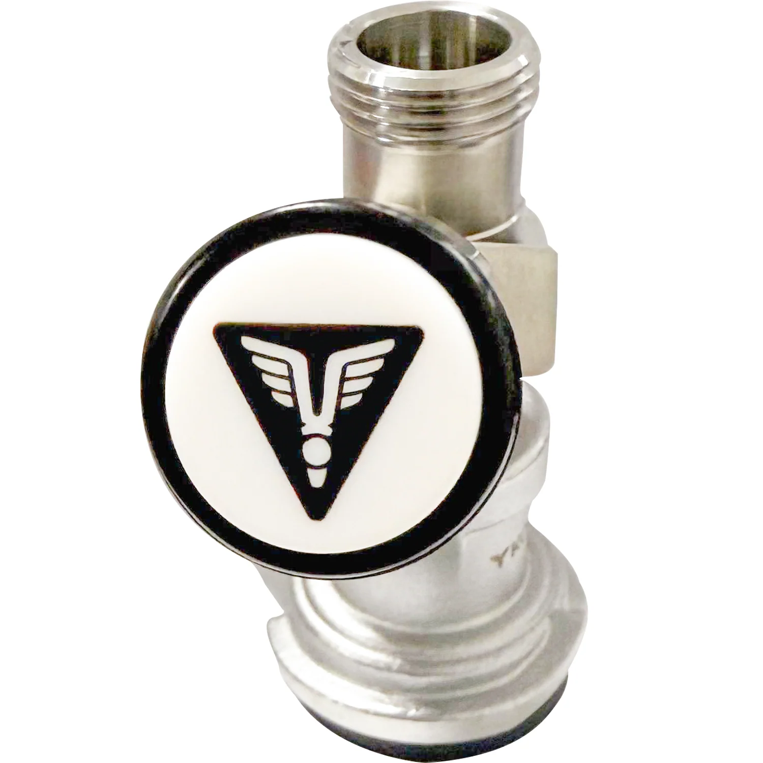 KOMOS® D-Style Keg Coupler | Sanke Beer Tap | Stainless Steel Body & Probe | PRV | Gas Barb Included - Image 5