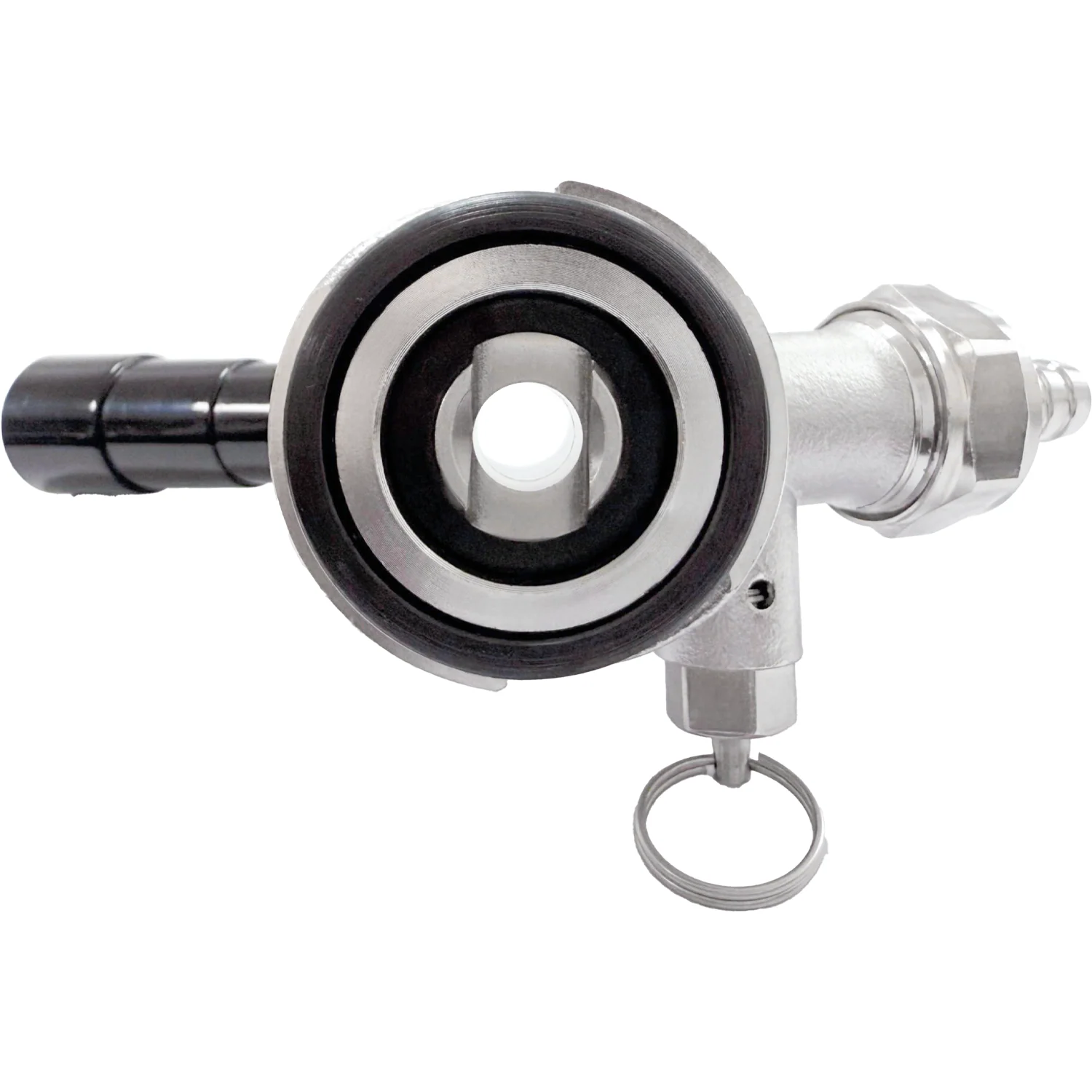KOMOS® D-Style Keg Coupler | Sanke Beer Tap | Stainless Steel Body & Probe | PRV | Gas Barb Included - Image 6