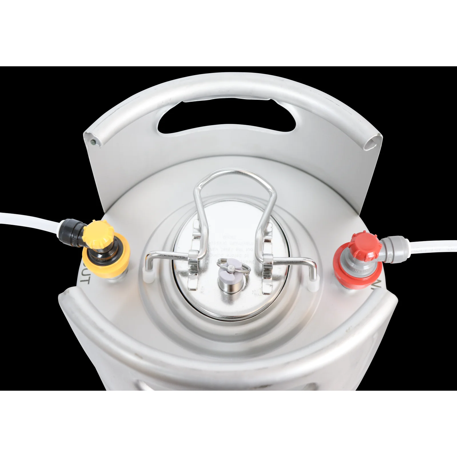 KOMOS® Homebrew Kegging Kit | Ball Lock Keg | Slimline Torpedo Keg | Premium Dual Gauge Regulator | Easy Push Connect Fittings - Image 5
