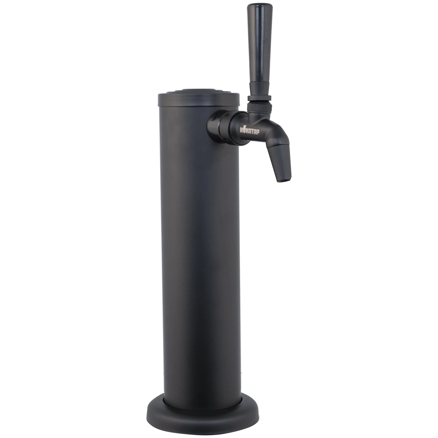 KOMOS® Matte Black Draft Tower With NukaTap® Faucets (w/ Duotight Fittings) - Image 2