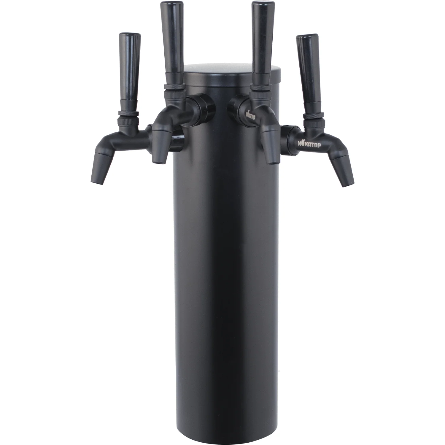 KOMOS® Matte Black Draft Tower With NukaTap® Faucets (w/ Duotight Fittings) - Image 4
