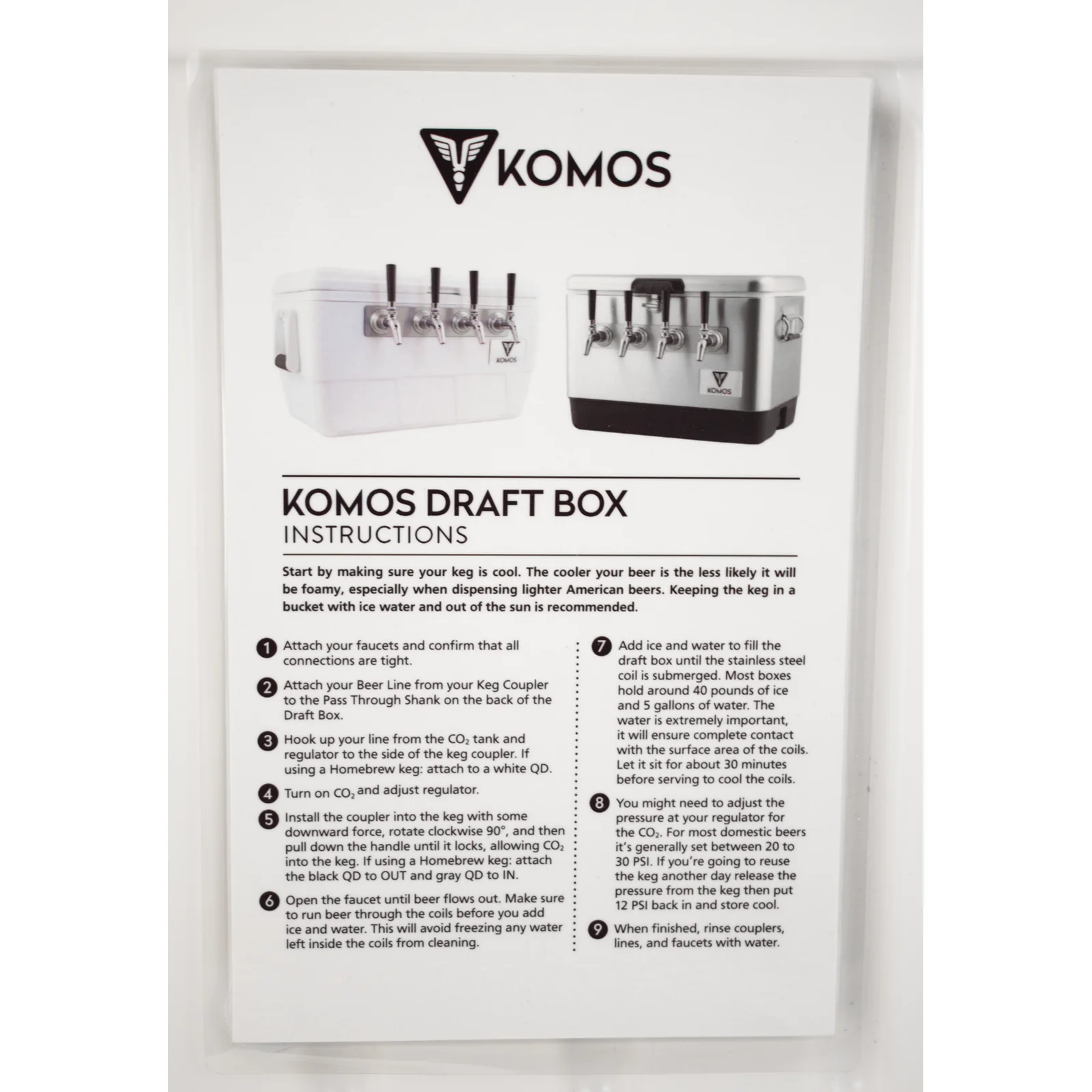 KOMOS® Rubicon Jockey Box (4 Tap) - Rear Entry - Image 6