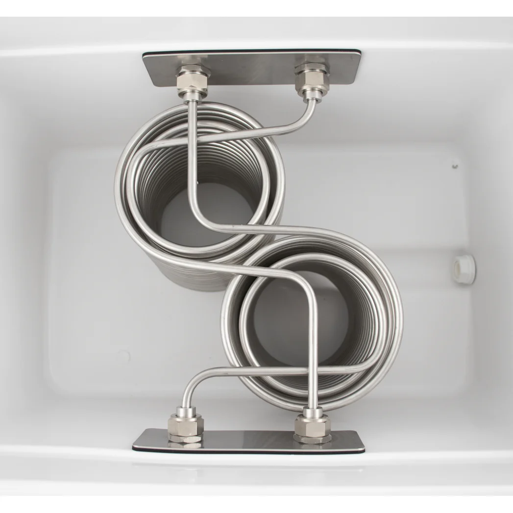 KOMOS® Stainless Steel Jockey Box (2 Tap) - Rear Entry - Image 4