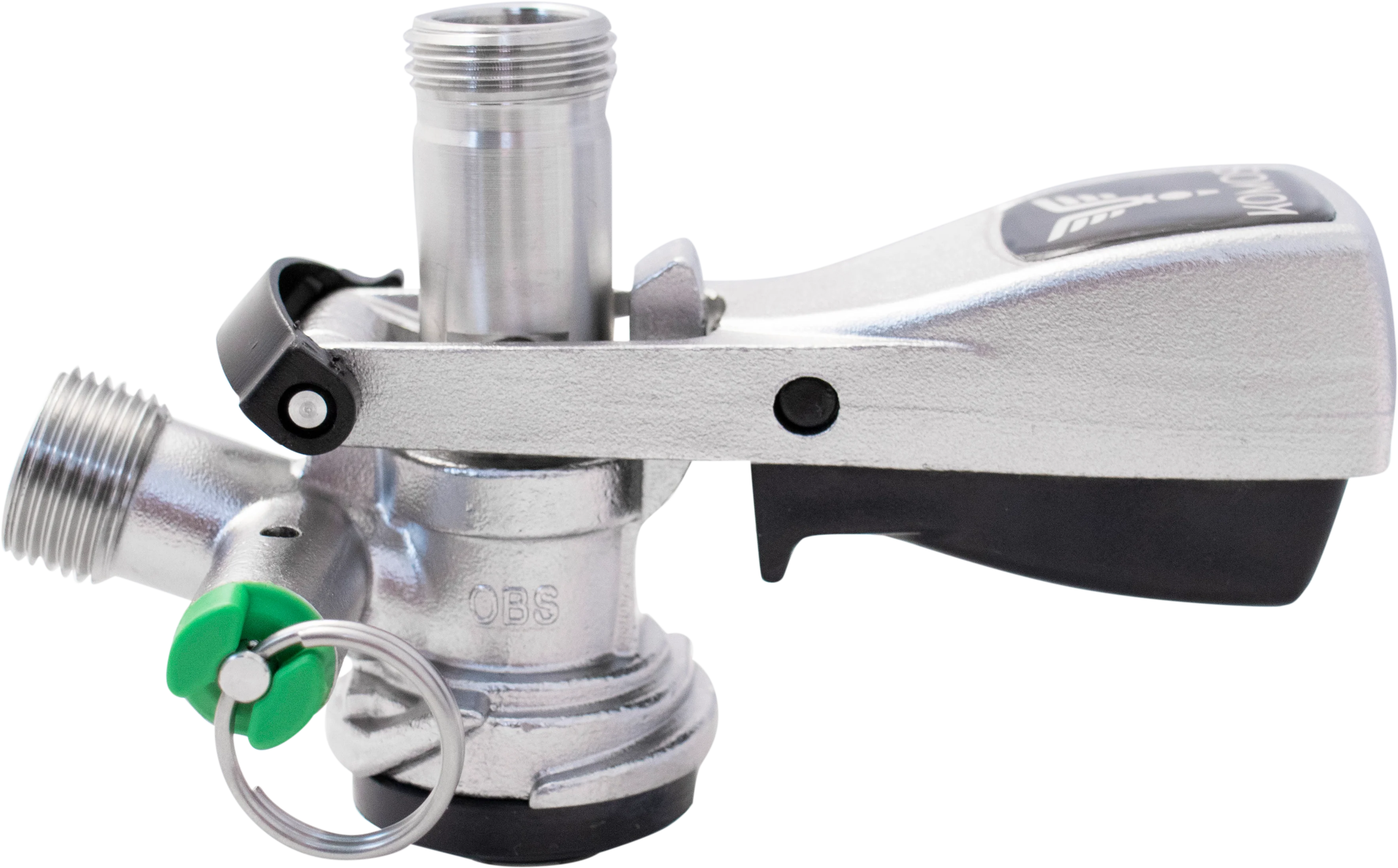 KOMOS® Stainless Steel Sanke Keg Beer Tap - D-Style Keg Coupler (With PRV) - Image 4