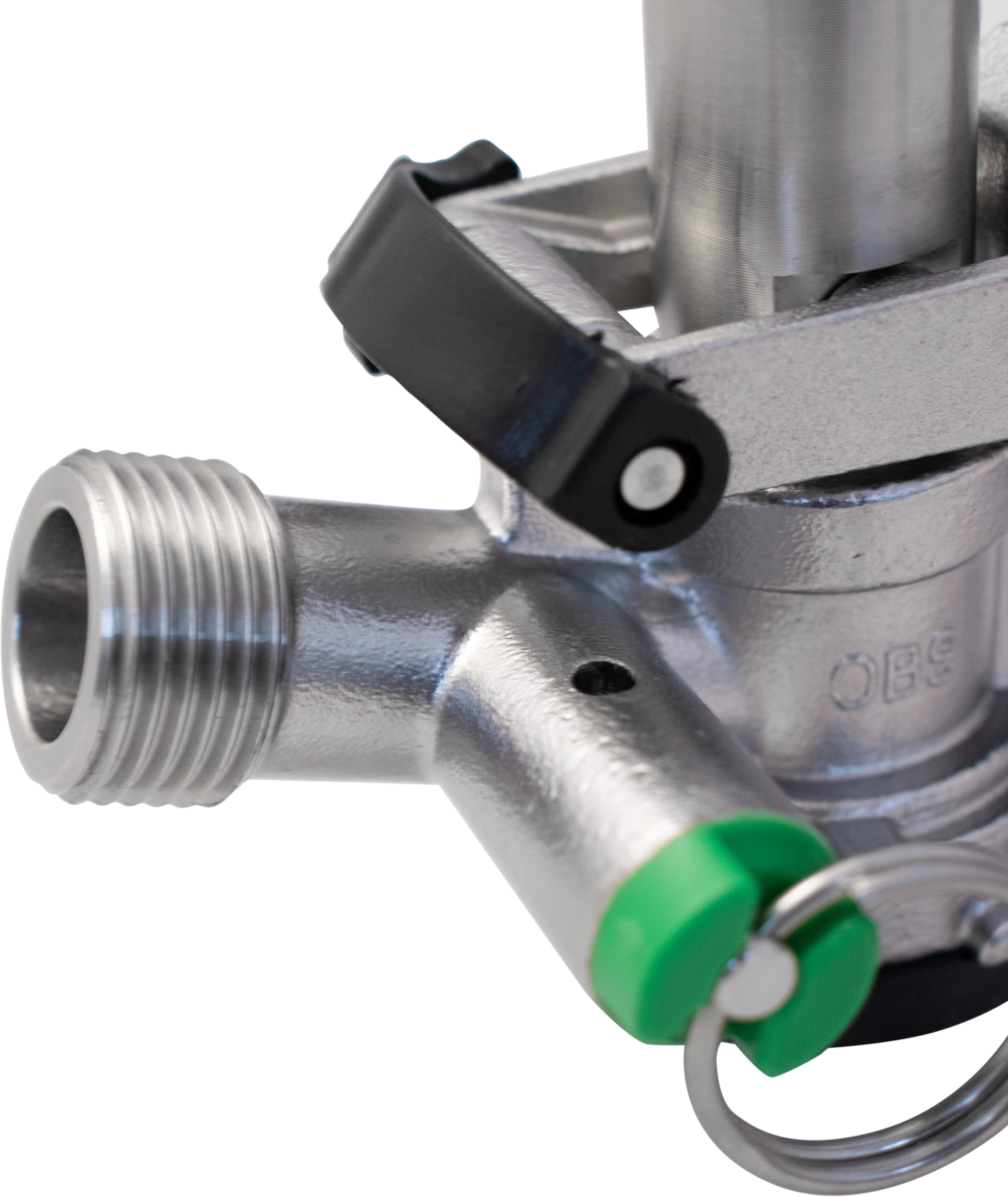 KOMOS® Stainless Steel Sanke Keg Beer Tap - D-Style Keg Coupler (With PRV) - Image 5