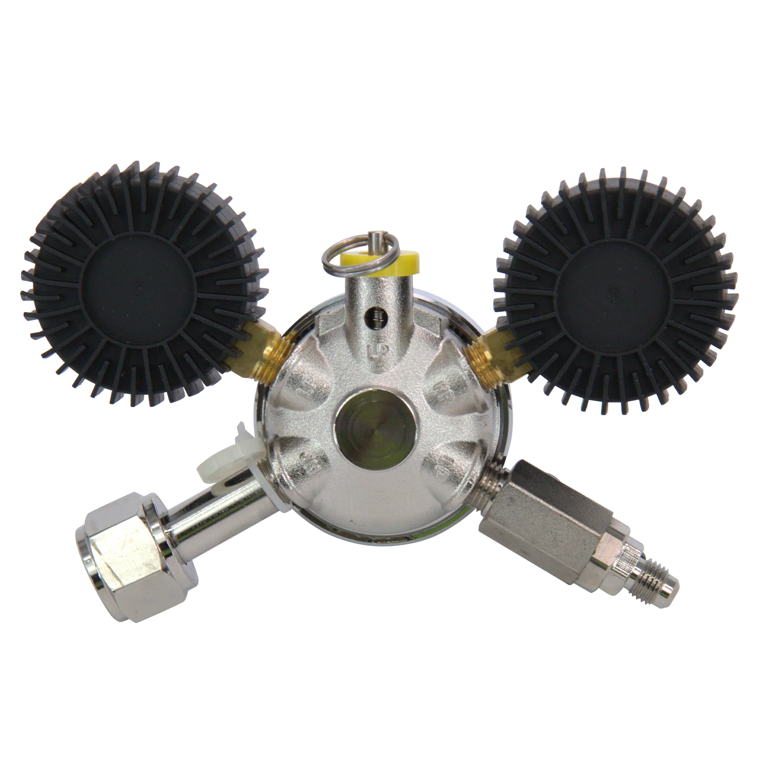 KOMOS® Universal 25 | Dual Gauge CO2 Regulator | 0–25 PSI - Image 3