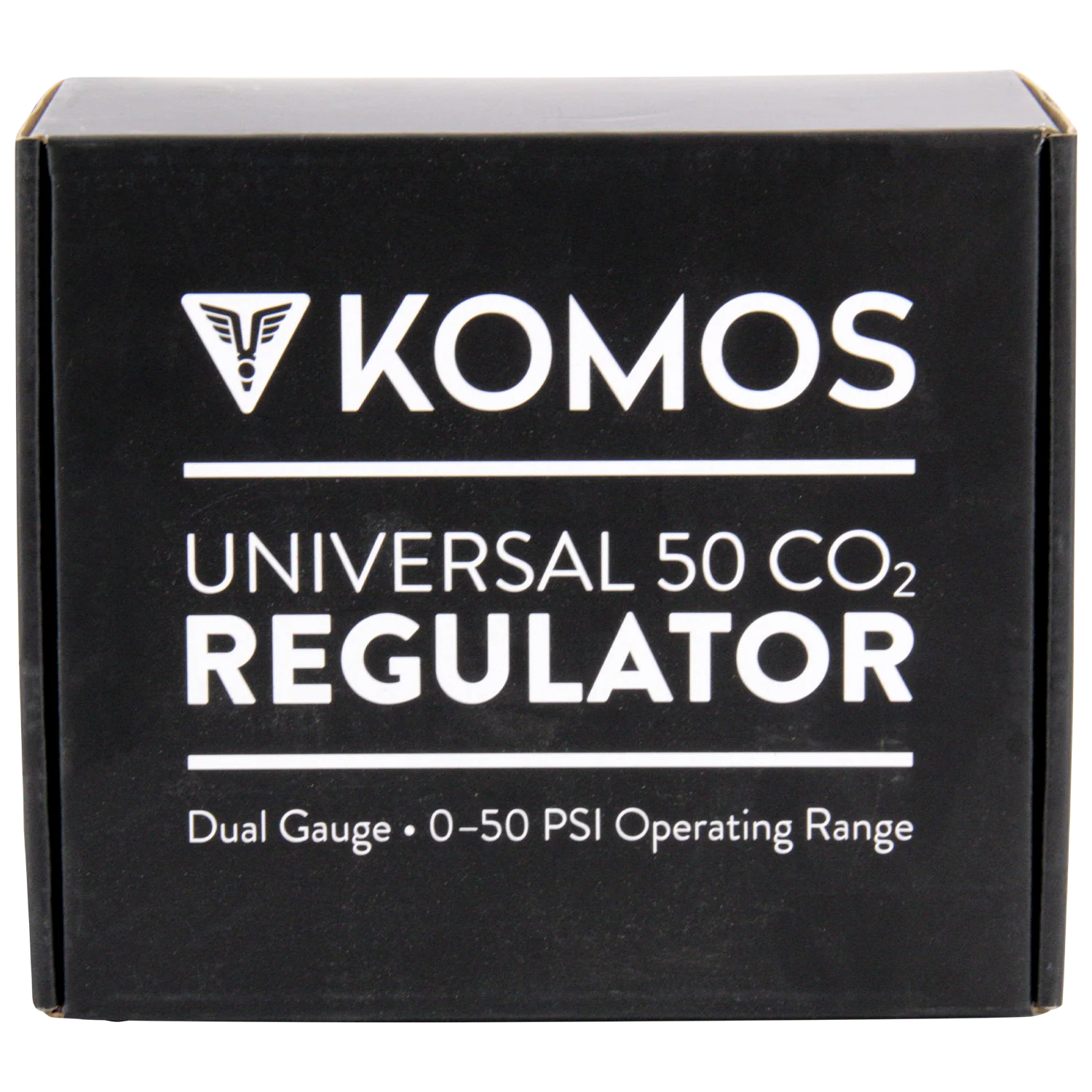KOMOS® Universal 50 | Dual Gauge CO2 Regulator | 0–50 PSI - Image 11