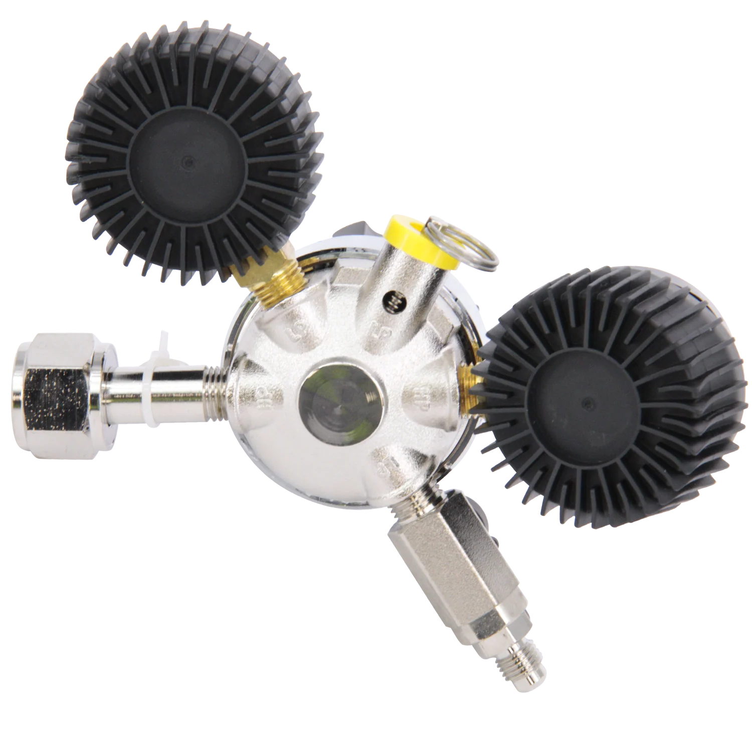 KOMOS® Universal 50 | Dual Gauge CO2 Regulator | 0–50 PSI - Image 5