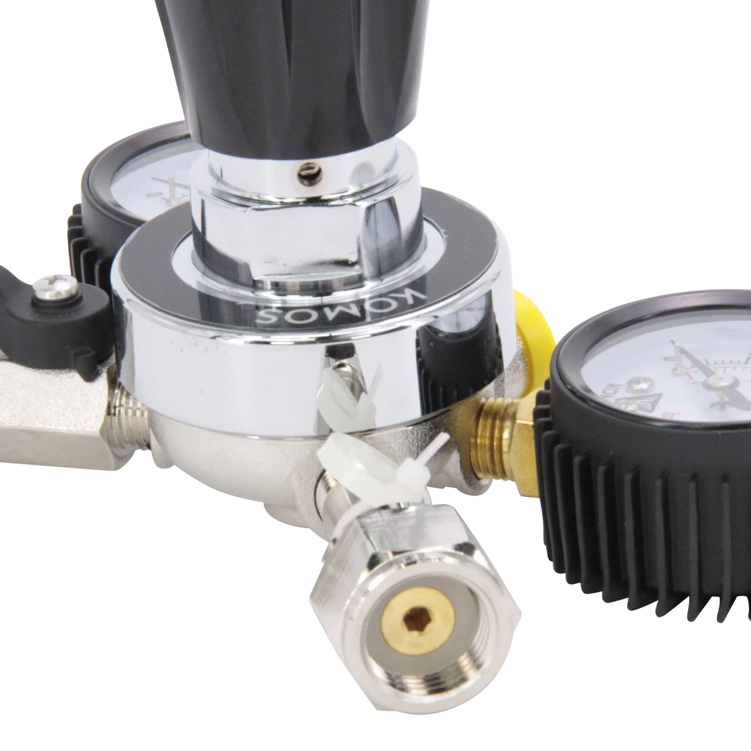 KOMOS® Universal 50 | Dual Gauge CO2 Regulator | 0–50 PSI - Image 6