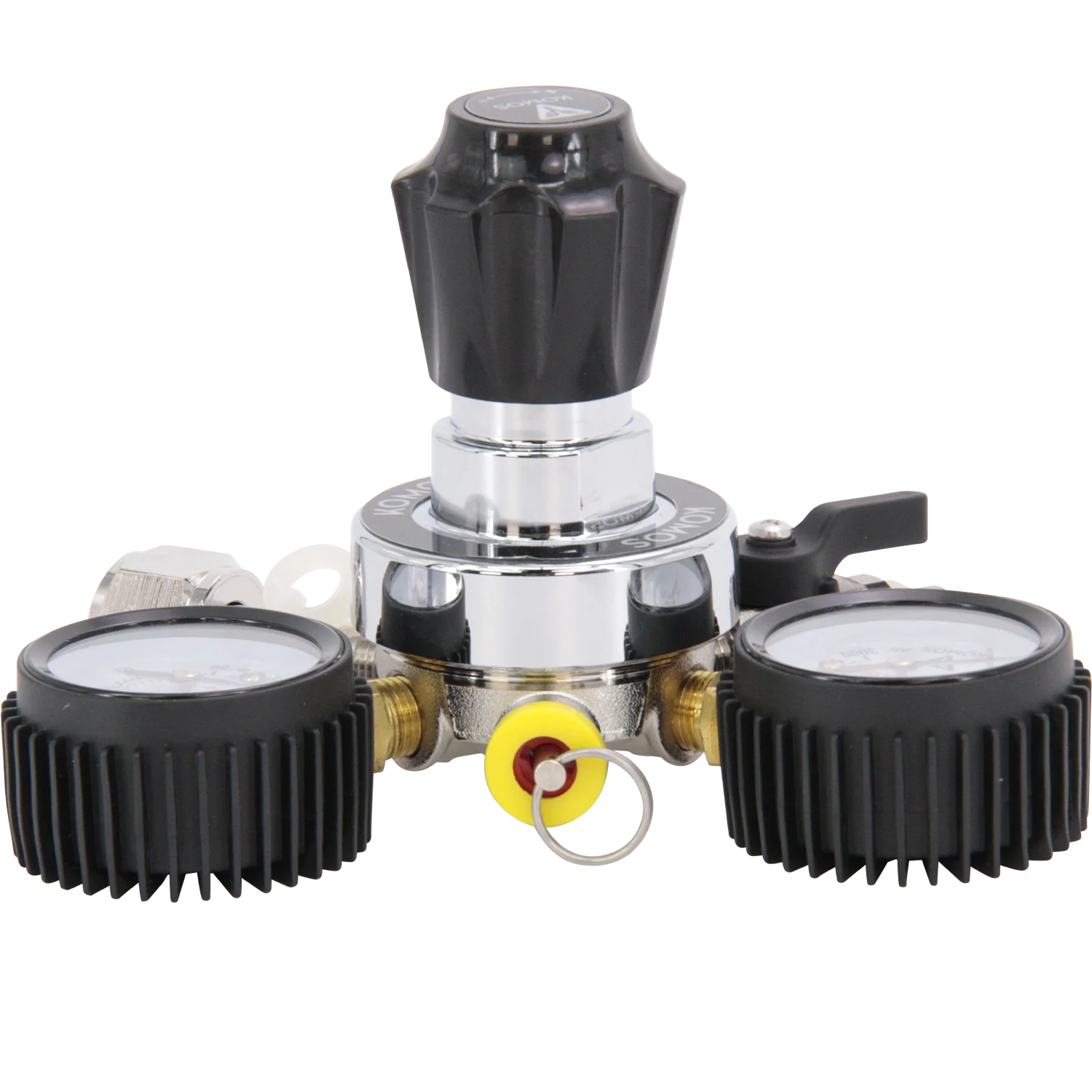 KOMOS® Universal 50 | Dual Gauge CO2 Regulator | 0–50 PSI - Image 8
