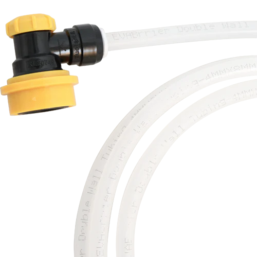 KOMOS® Homebrew Kegging Kit | Ball Lock Keg | Corny Keg | Premium Dual Gauge Regulator | Easy Push Connect Fittings - Image 4