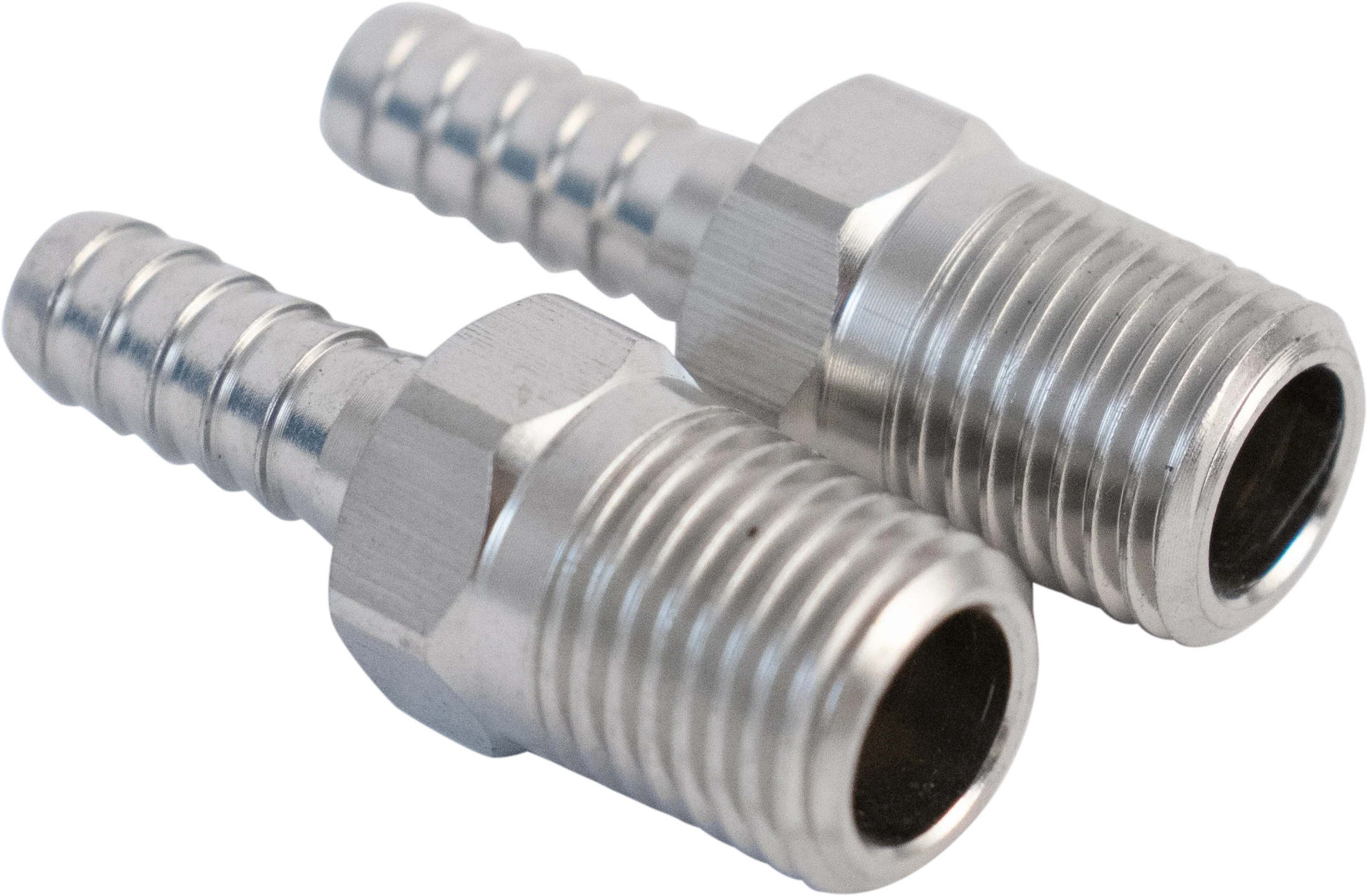 KOMOS® | Stainless Barb | 1/4 in. MPT x 1/4 in. Barb | 2-Pack - Image 2