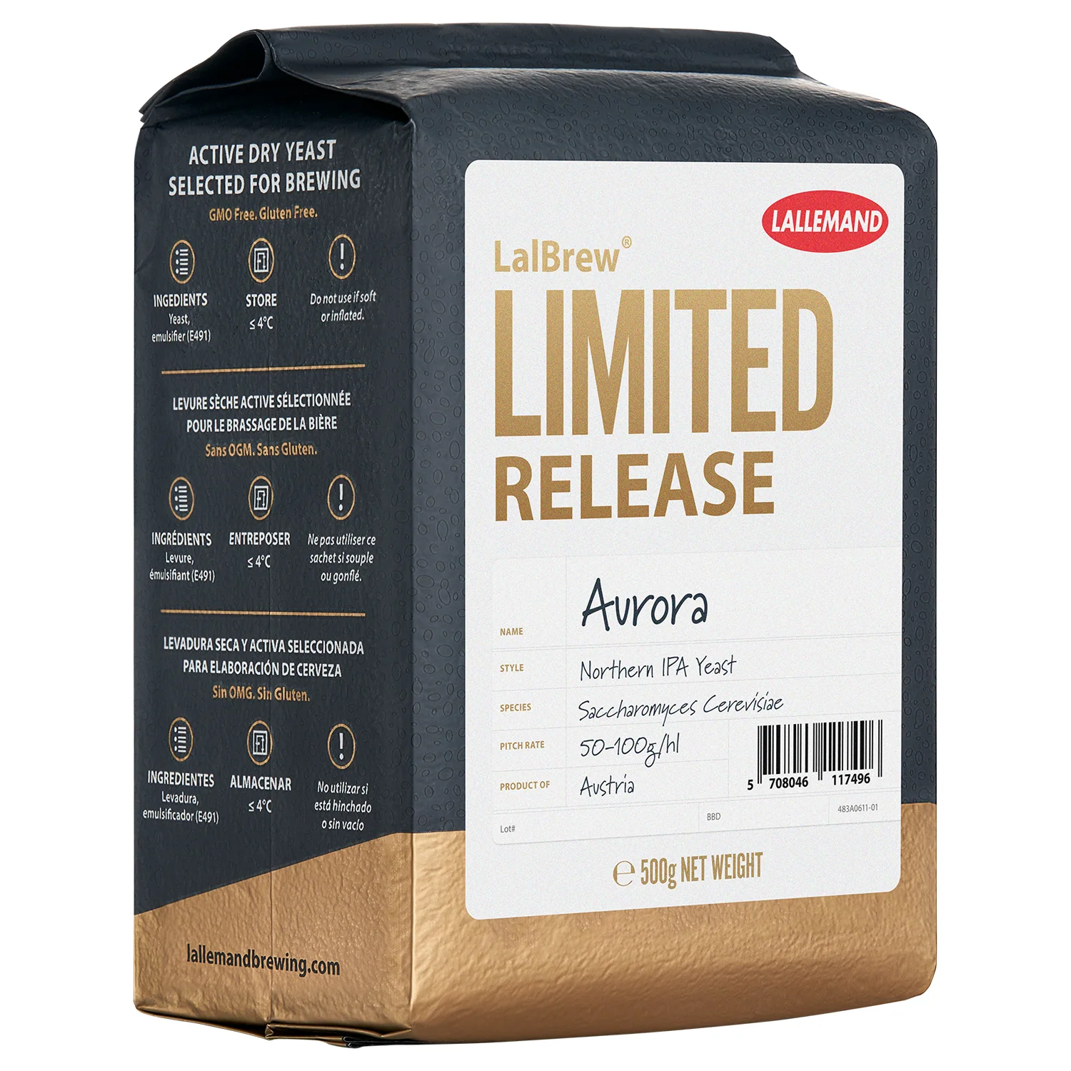 Lallemand | LalBrew® Aurora™ Northern IPA Yeast | 500 g | Limited Release! - Image 2