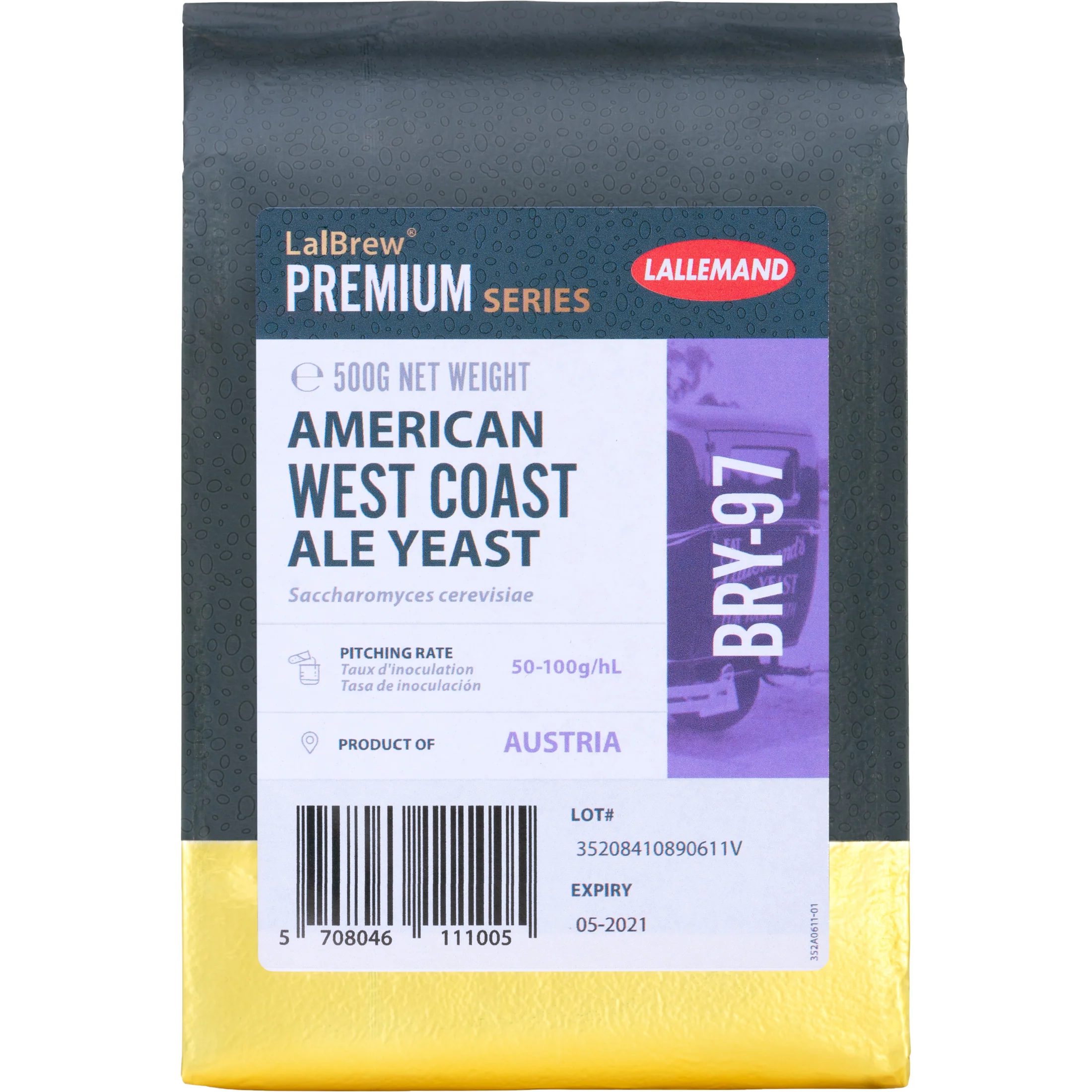 Lallemand | LalBrew® BRY-97 American West Coast Ale Yeast | Dry Beer Yeast - Image 3