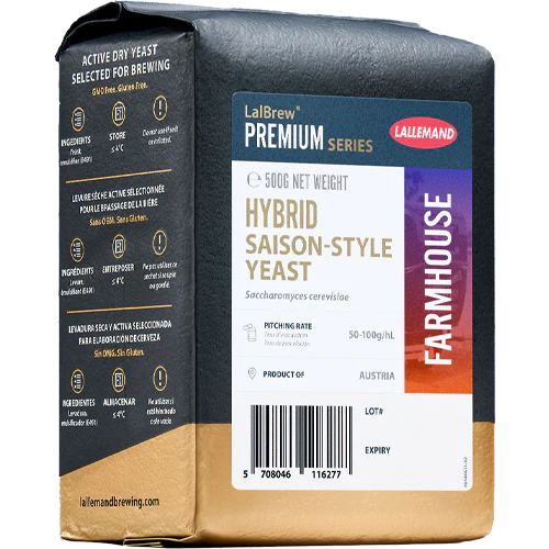 Lallemand | LalBrew® Farmhouse™ Hybrid Saison Style Yeast | Dry Beer Yeast